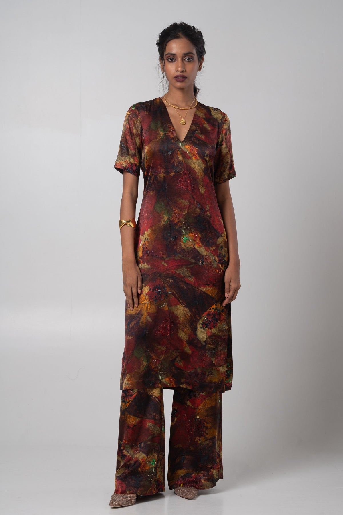 Sepia Tunic Set