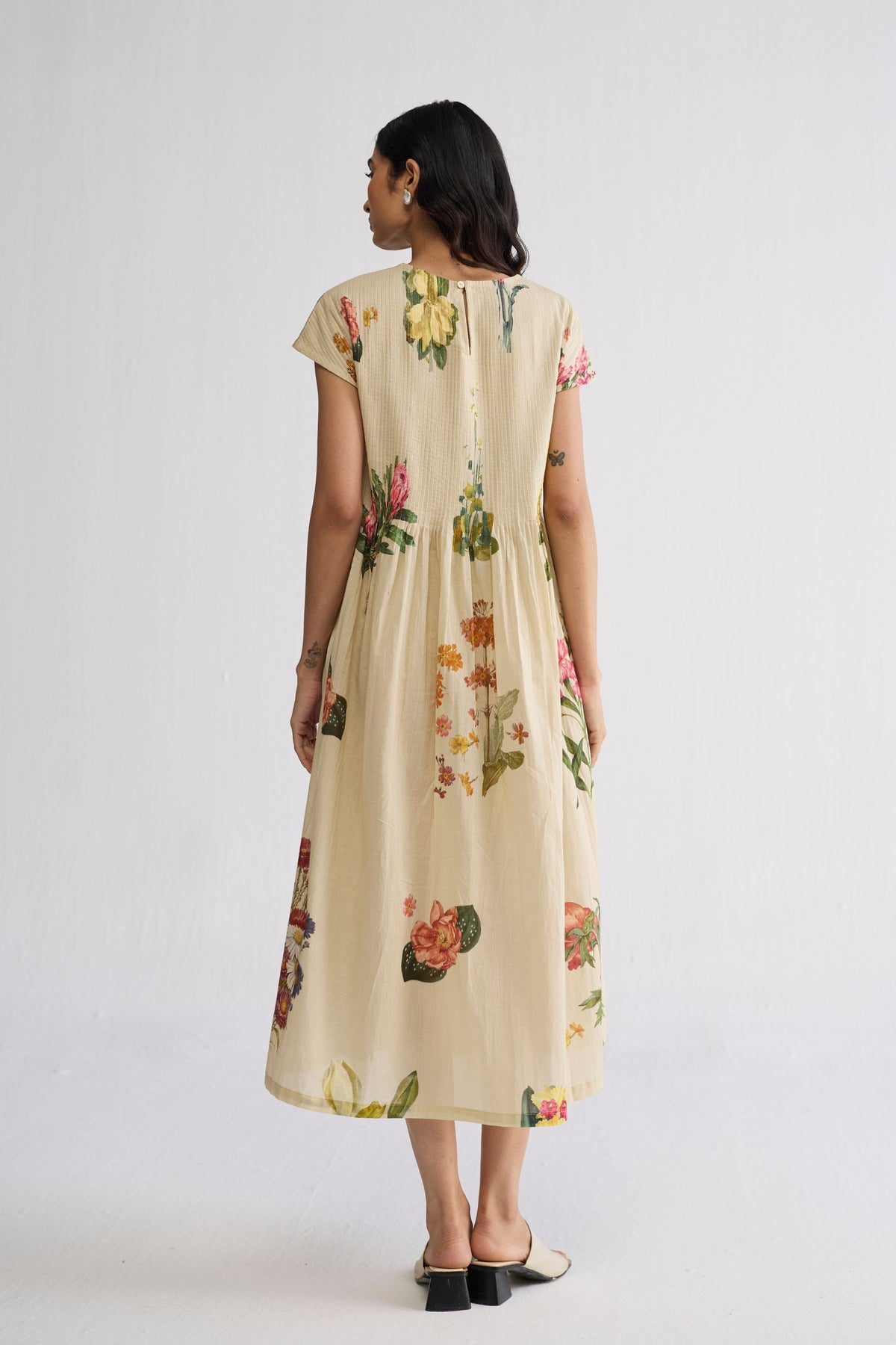 Primavera Pintucks Dress