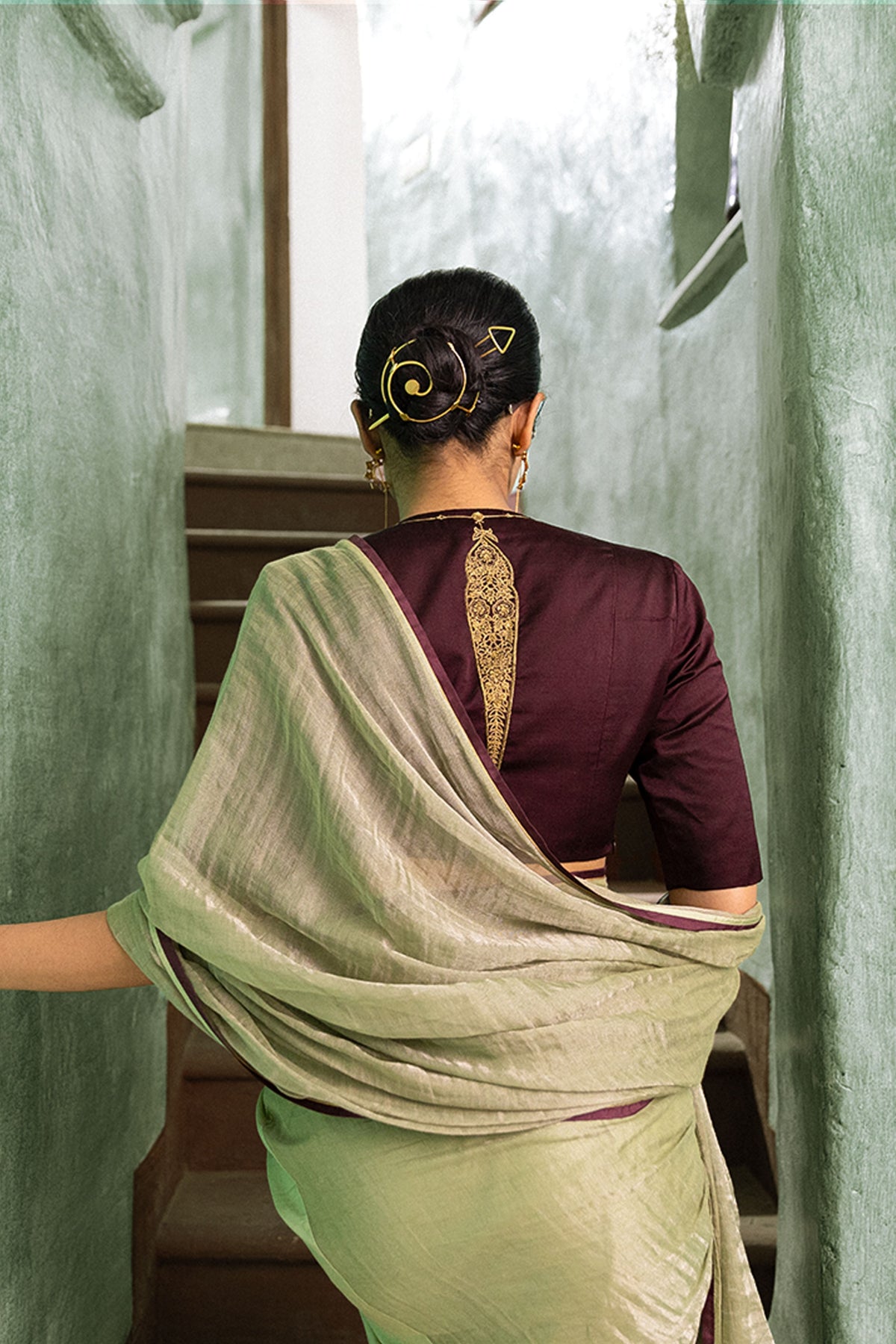 Aradhana Mint Saree