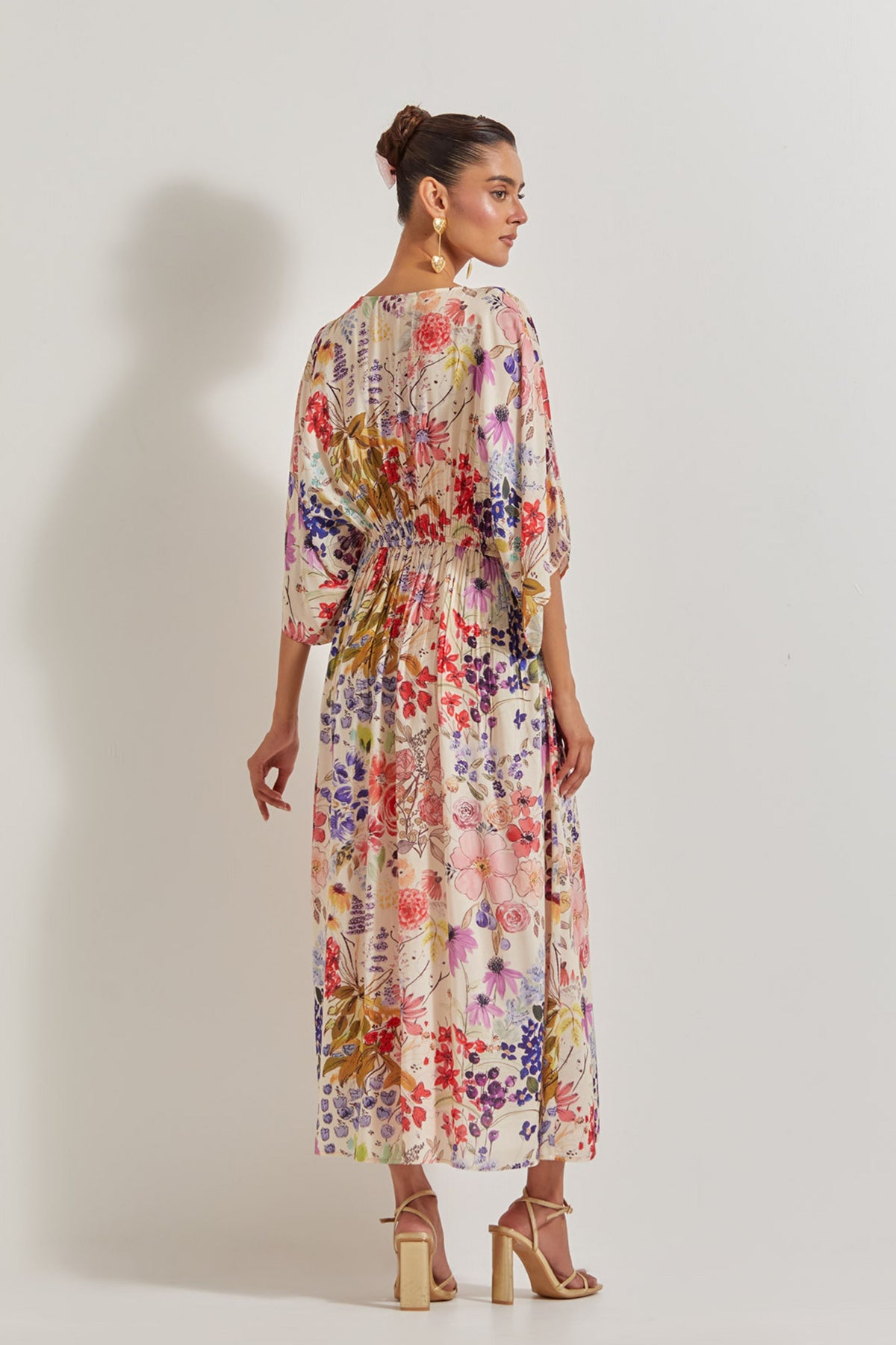 Blooming Burst Rayon Dress