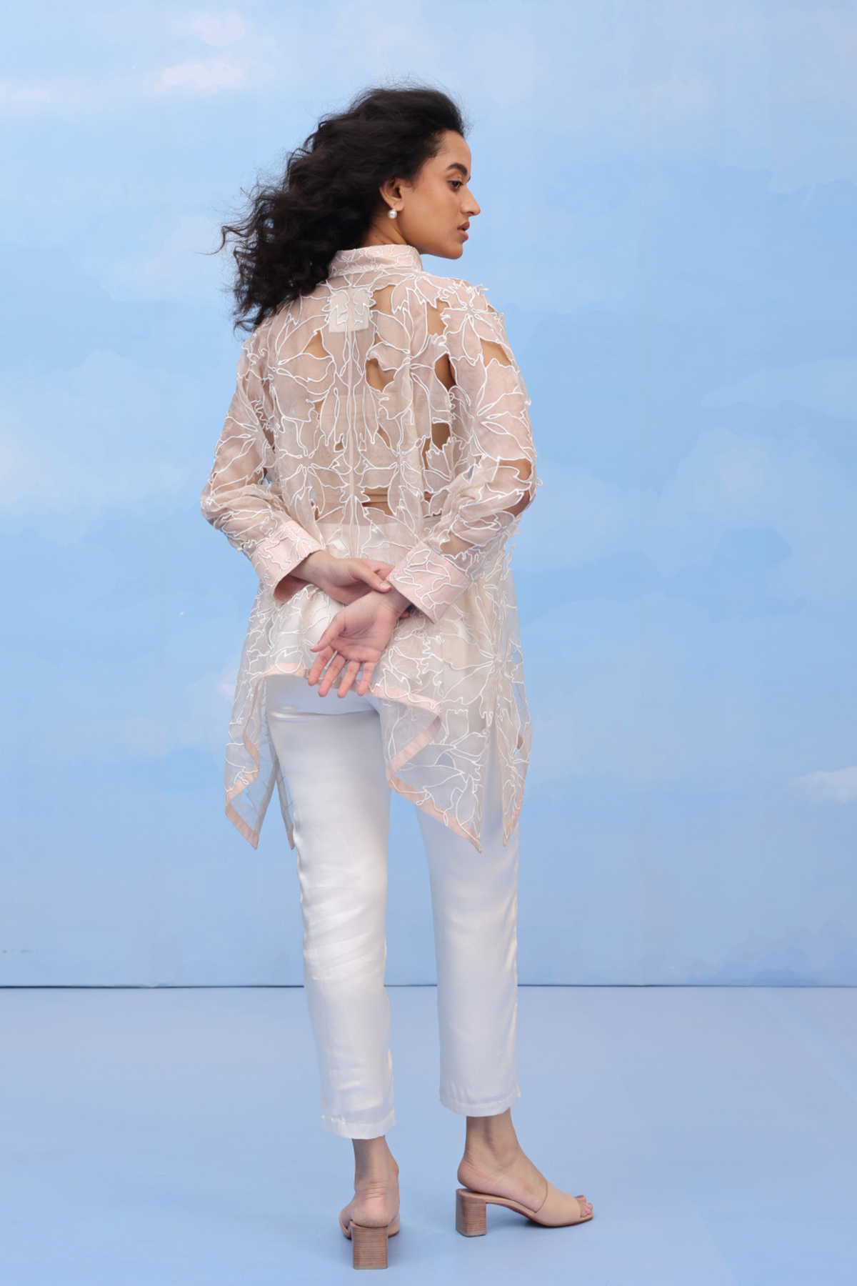 Floral Petal Cut Bloom Shirt