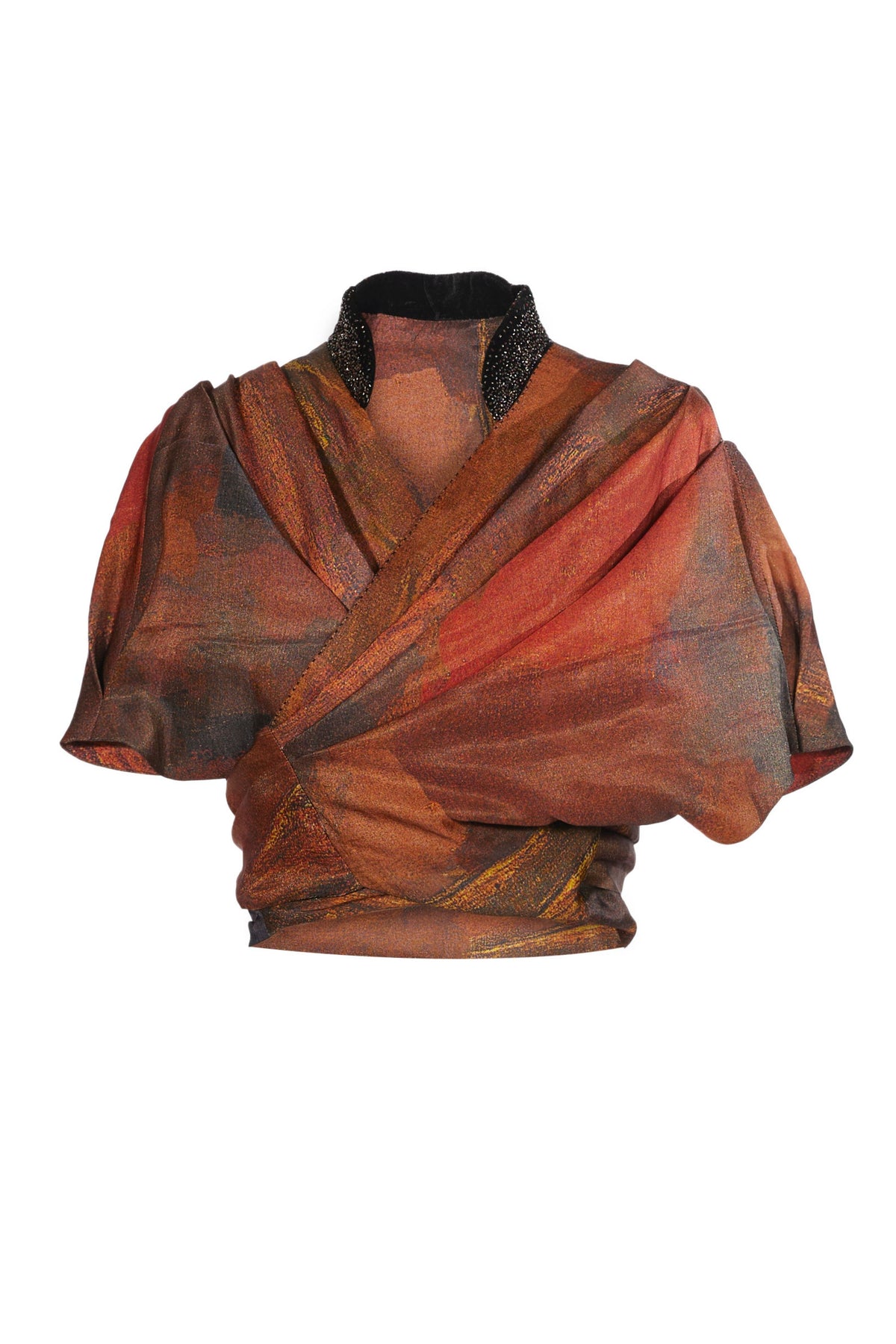 The Rust Wrap Top