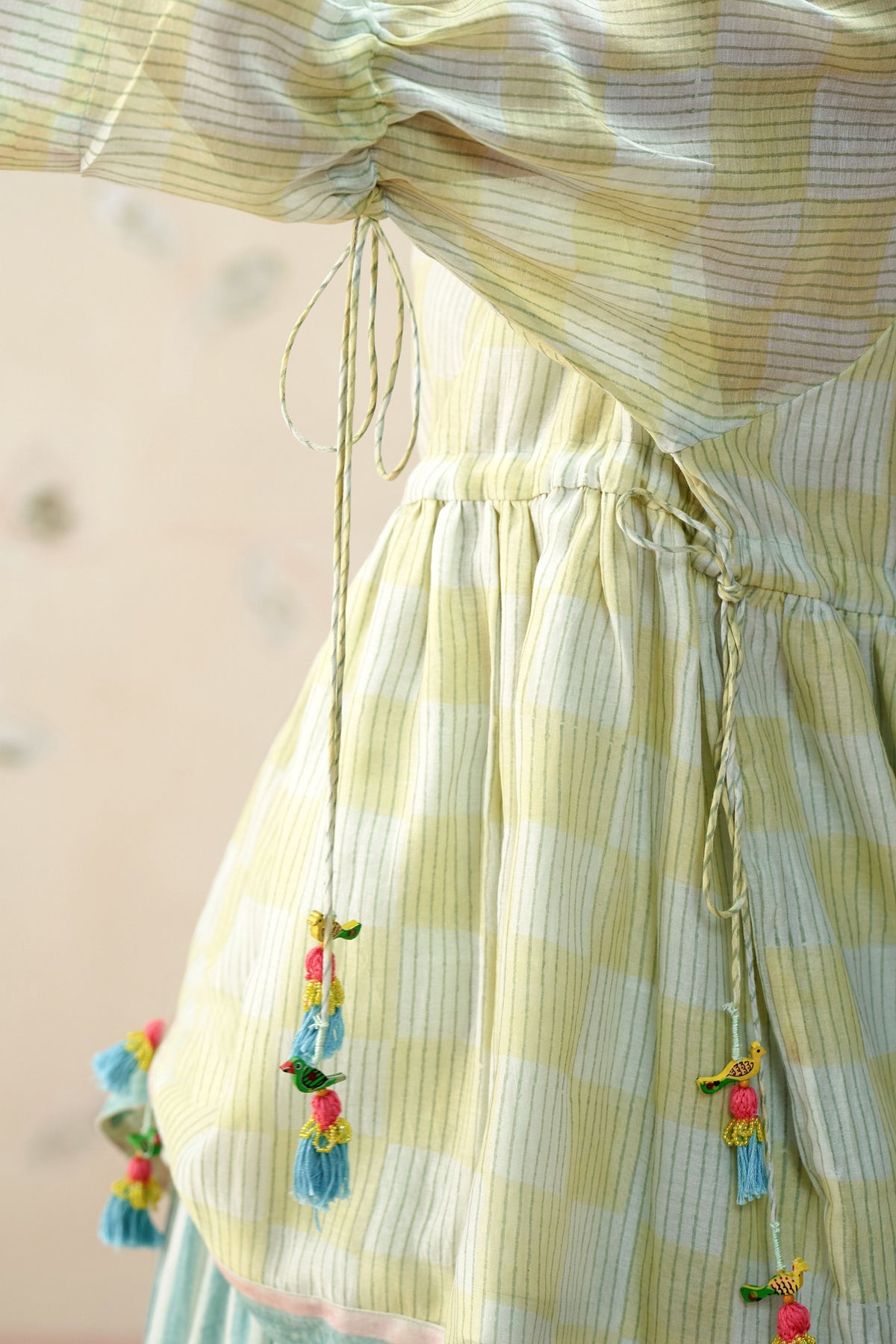 Helene Multi Check Top