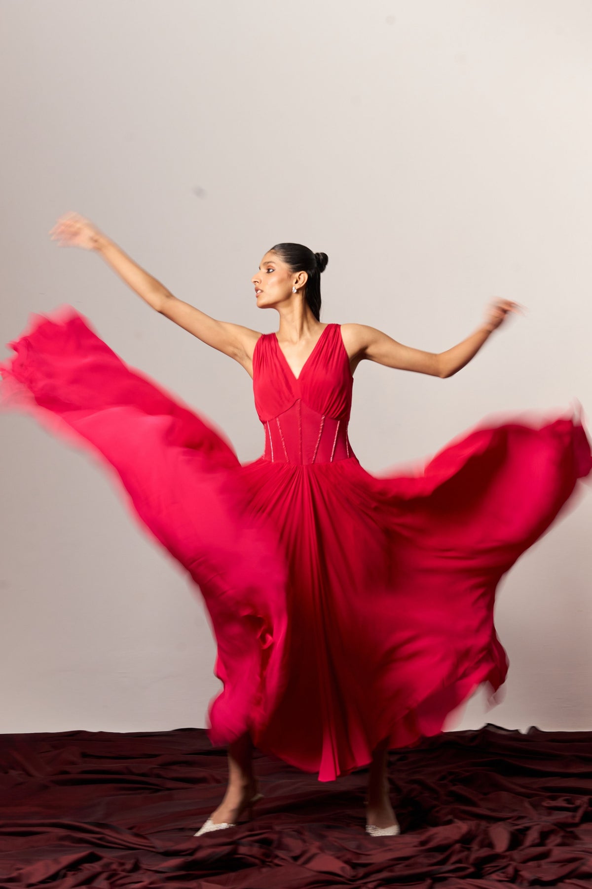 Ruby Ruched Dress