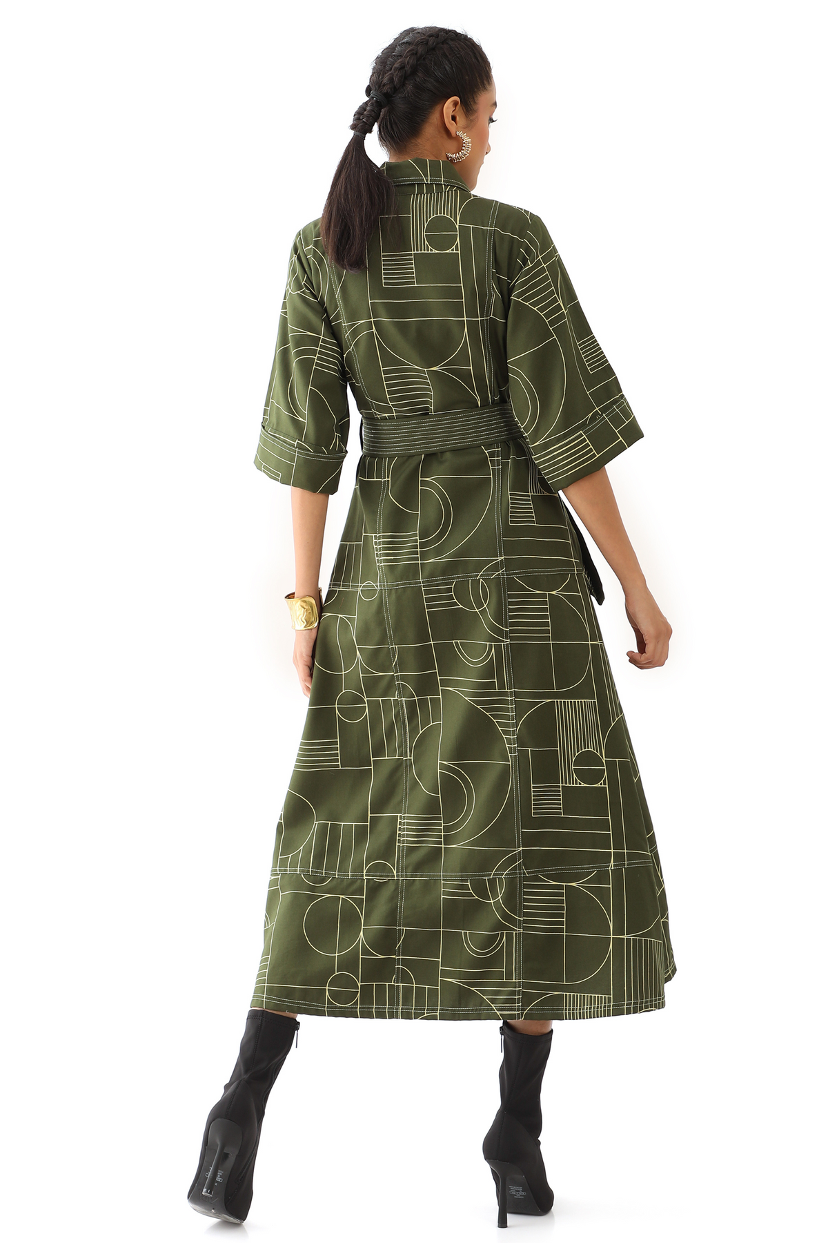 Sukiro - Pine Dress