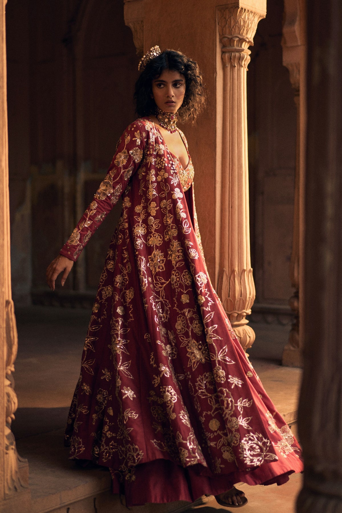 Signature Roop Flip Lehenga Set