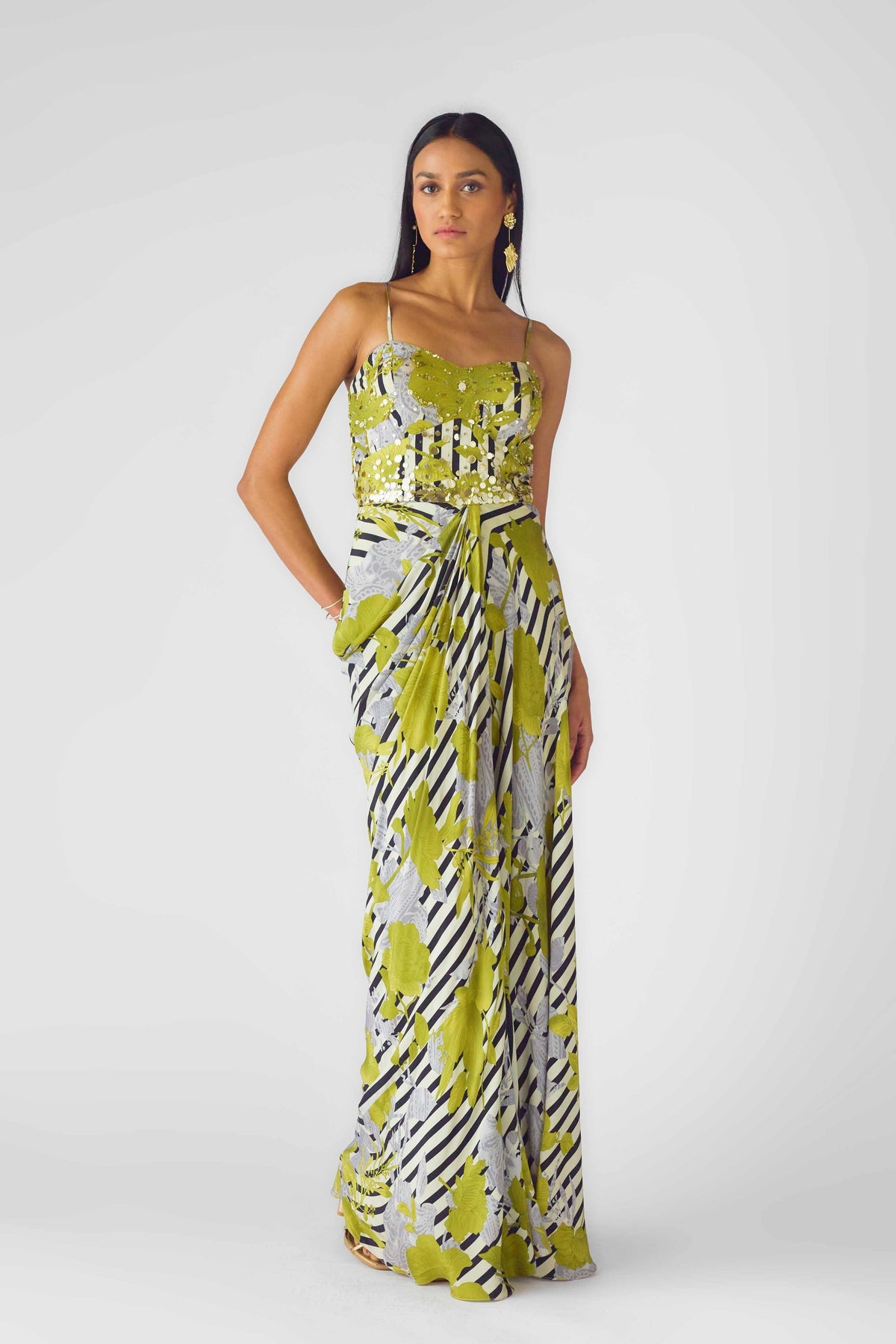 The Neon Sauvage Gown