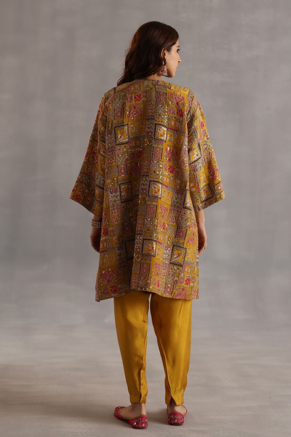 Raag Yellow Kurta Set