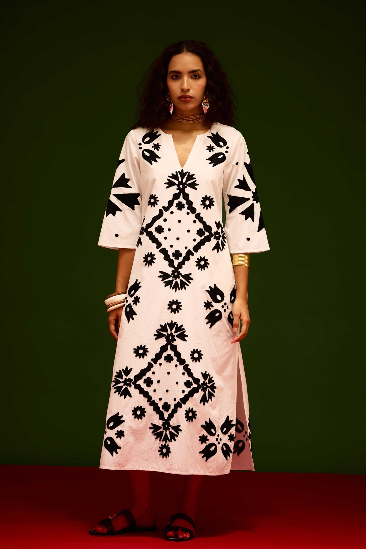 Ivory Sitara Maxi Dress