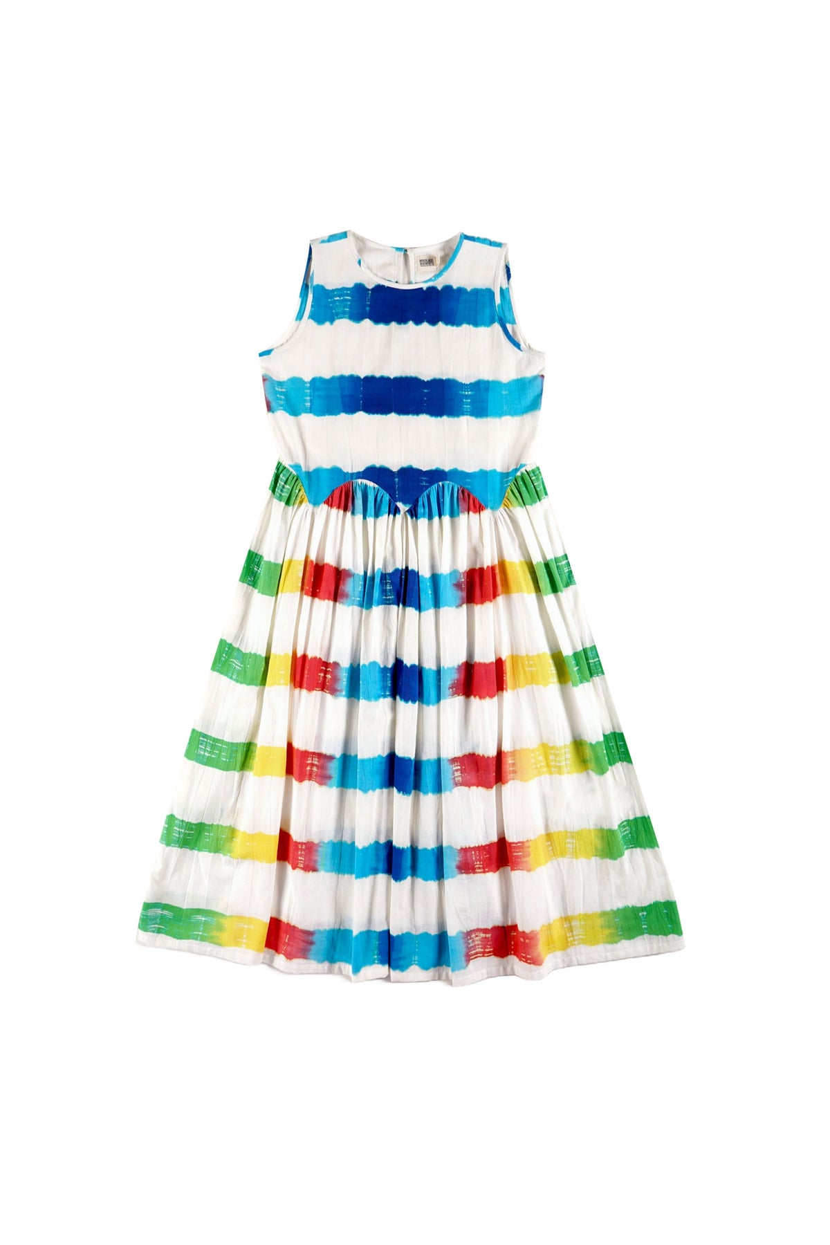 Rainbow Scallop Dress