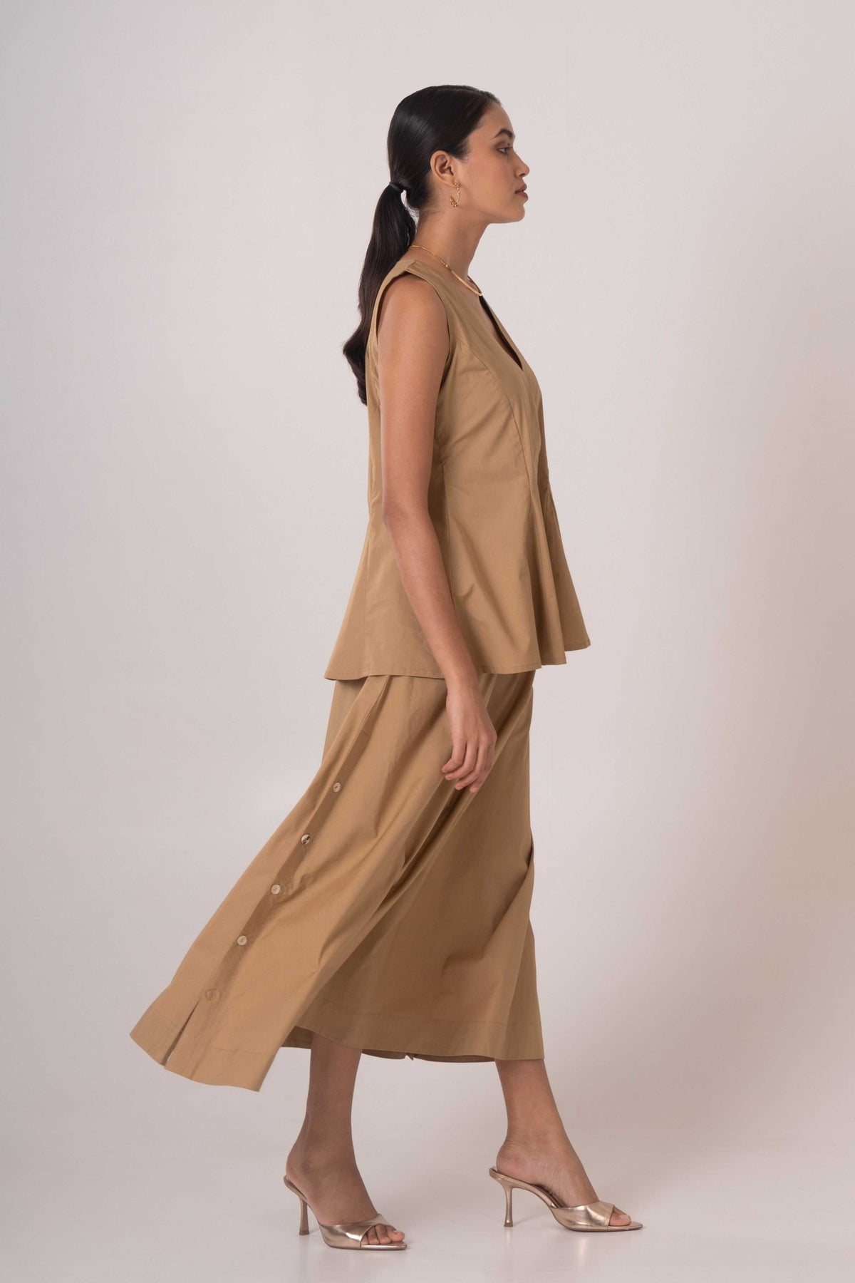 Code Khaki Skirt