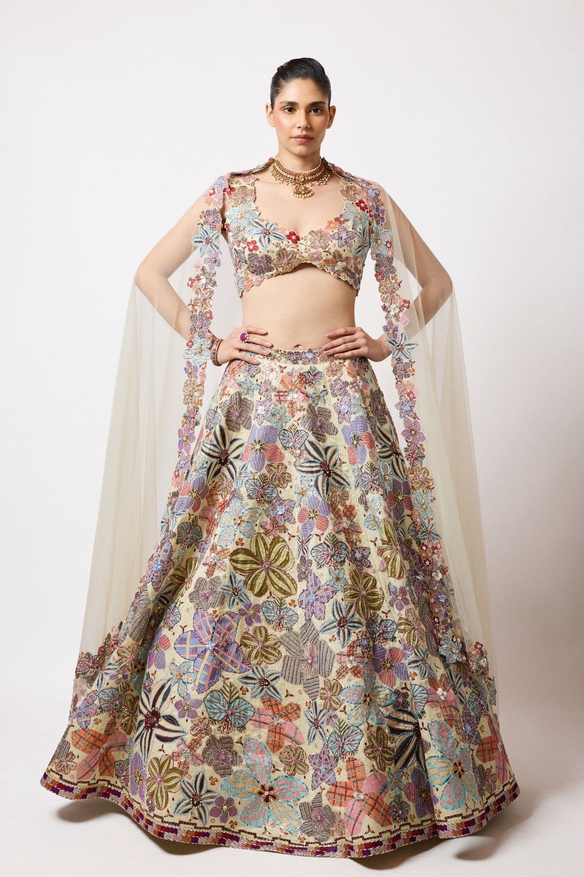 Cyanora Lehenga Set