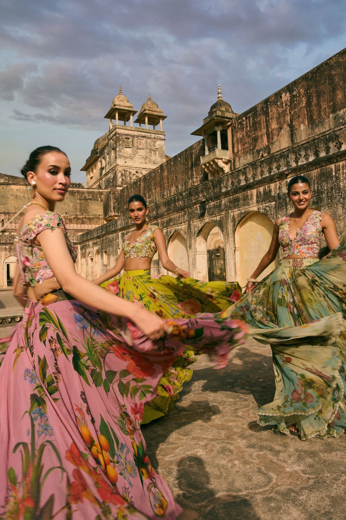 Janhvi Applique Lehenga Set