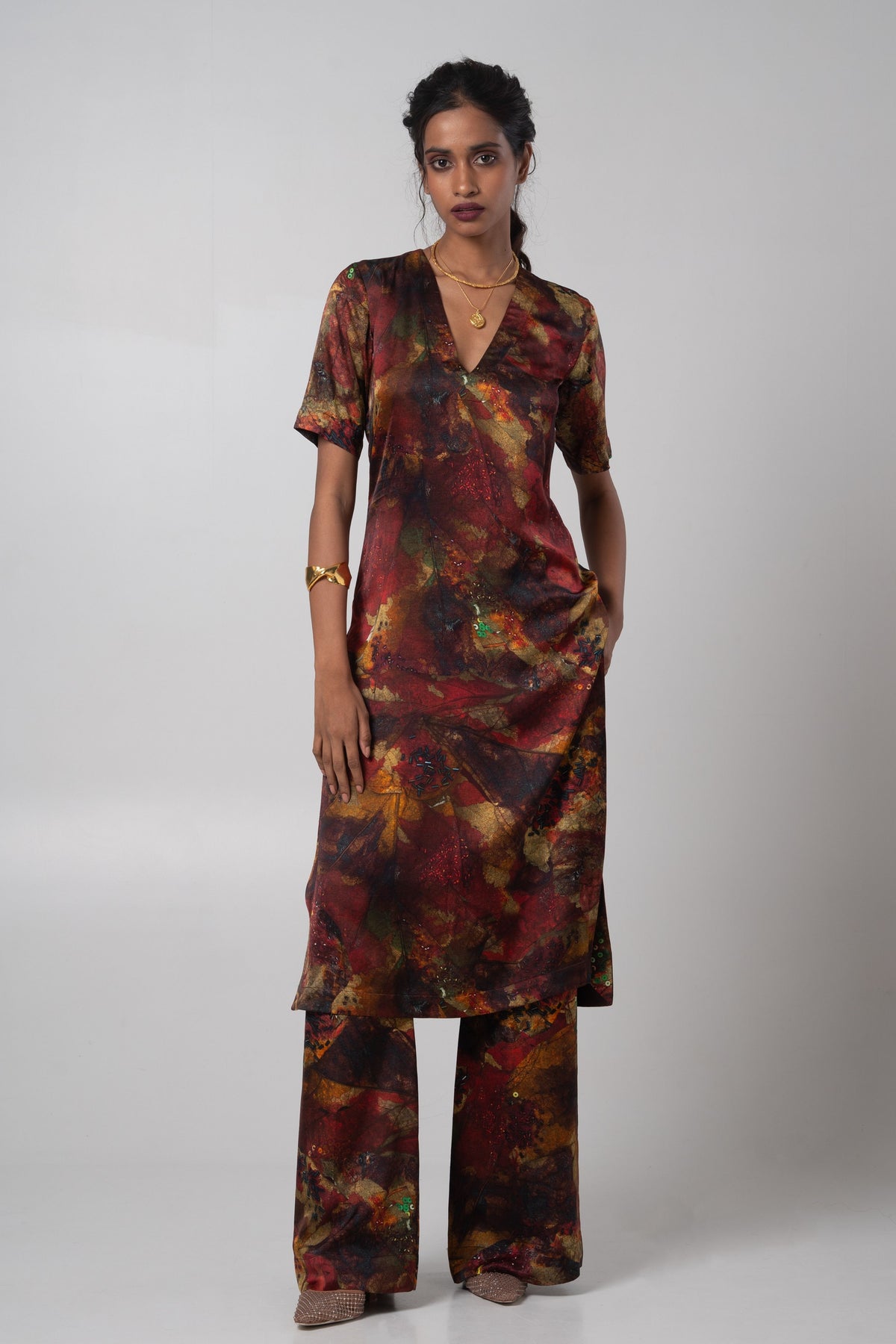 Sepia Tunic Set