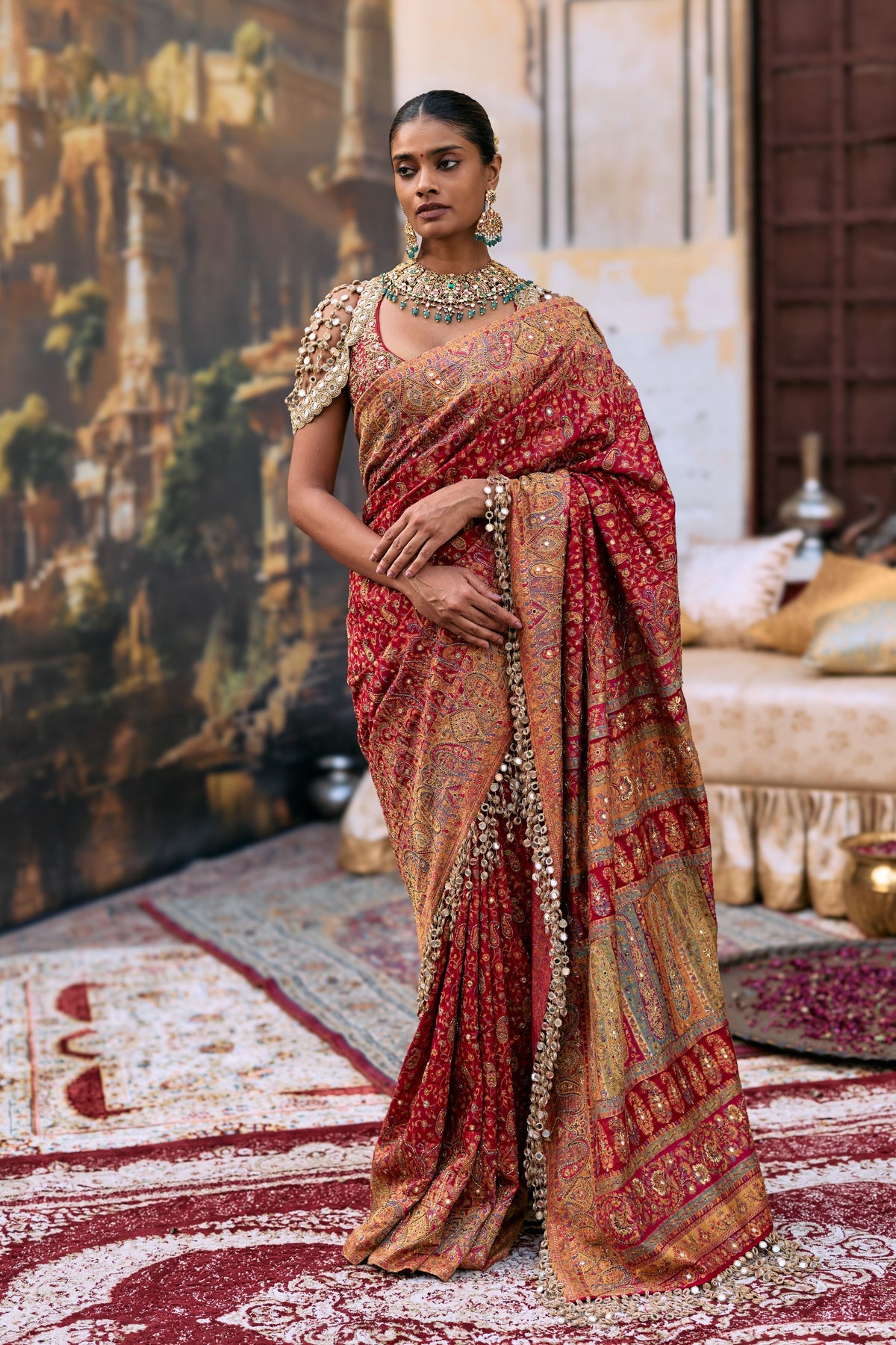 Agni Jamawaar Saree Set