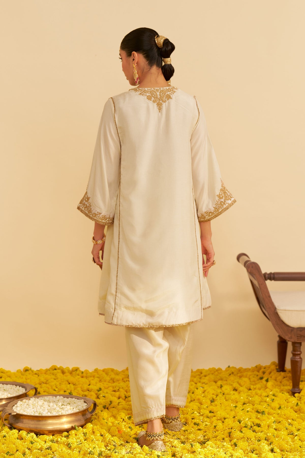 Ayra Ivory Salwar Set