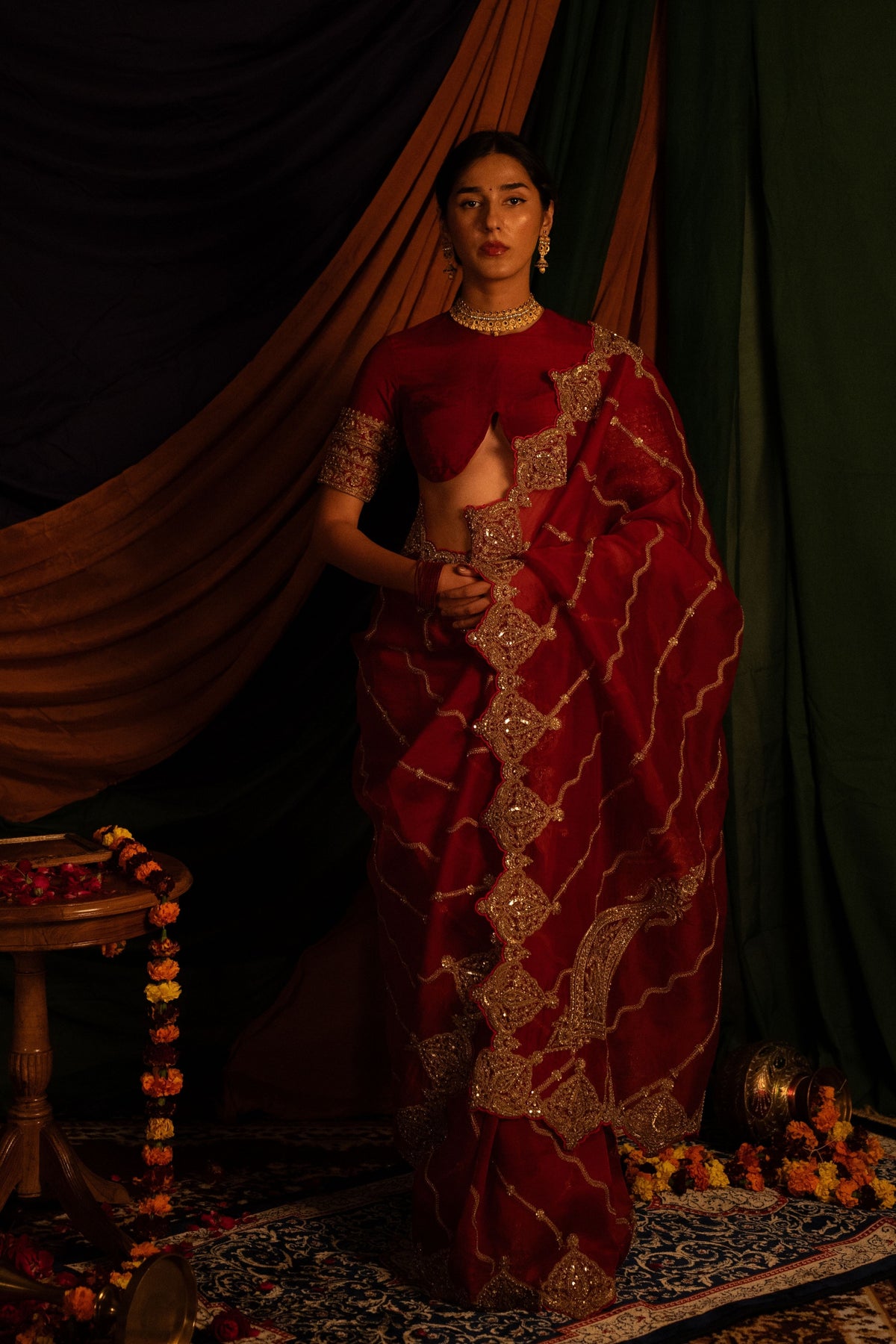 Hiranya Garbha Saree Set