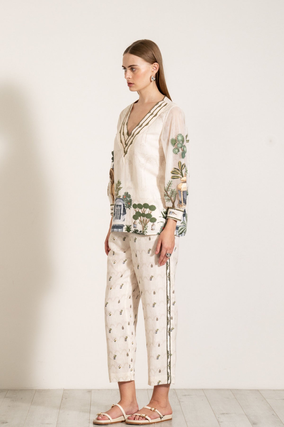 Annabella V Neck Blouse