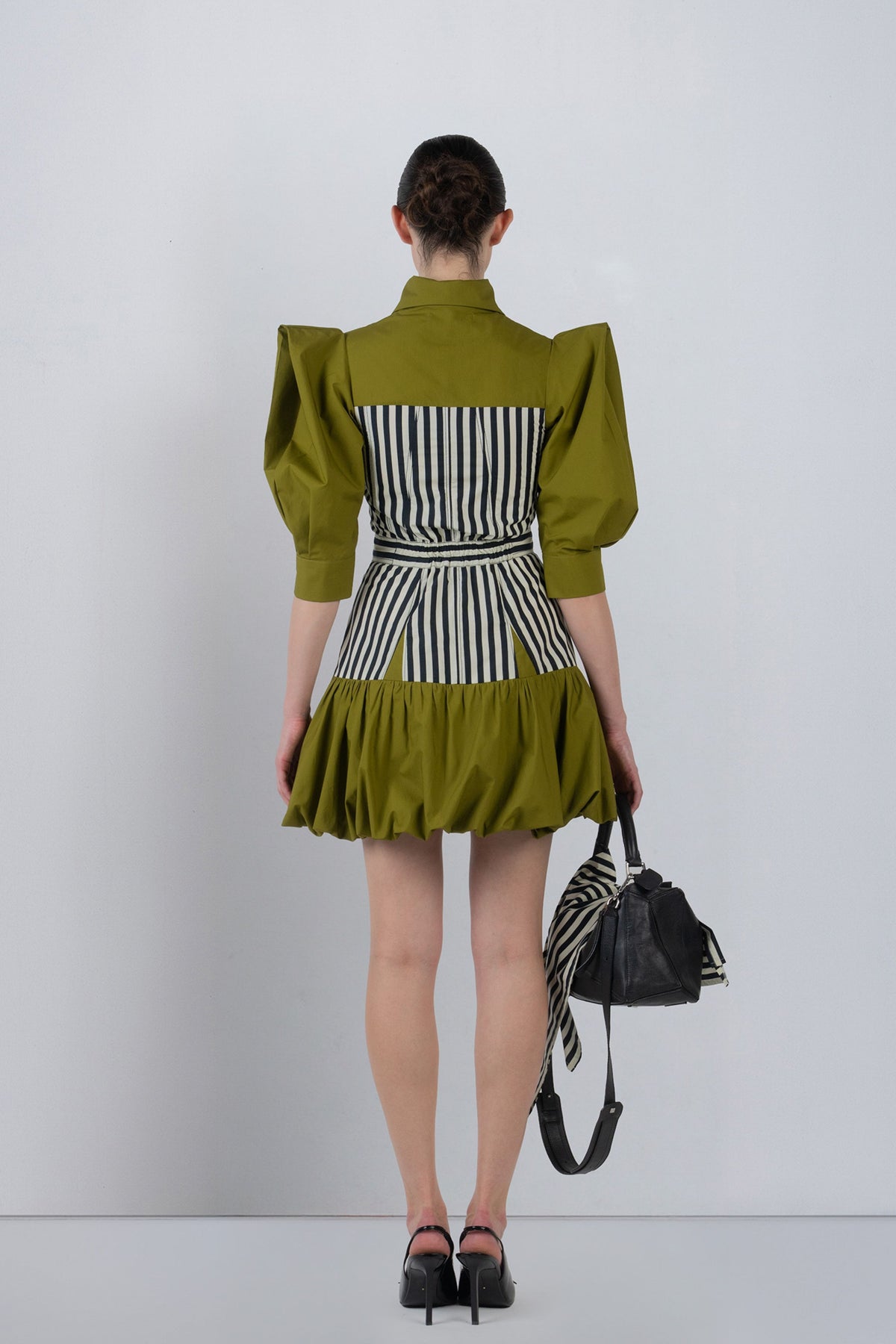 Mer Olive Dress