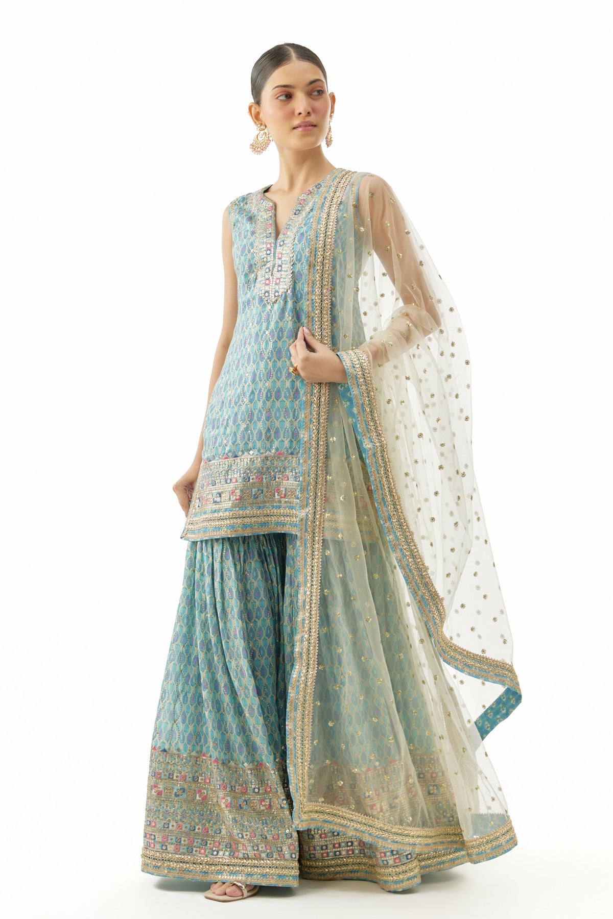 Dhruvi Sharara Set