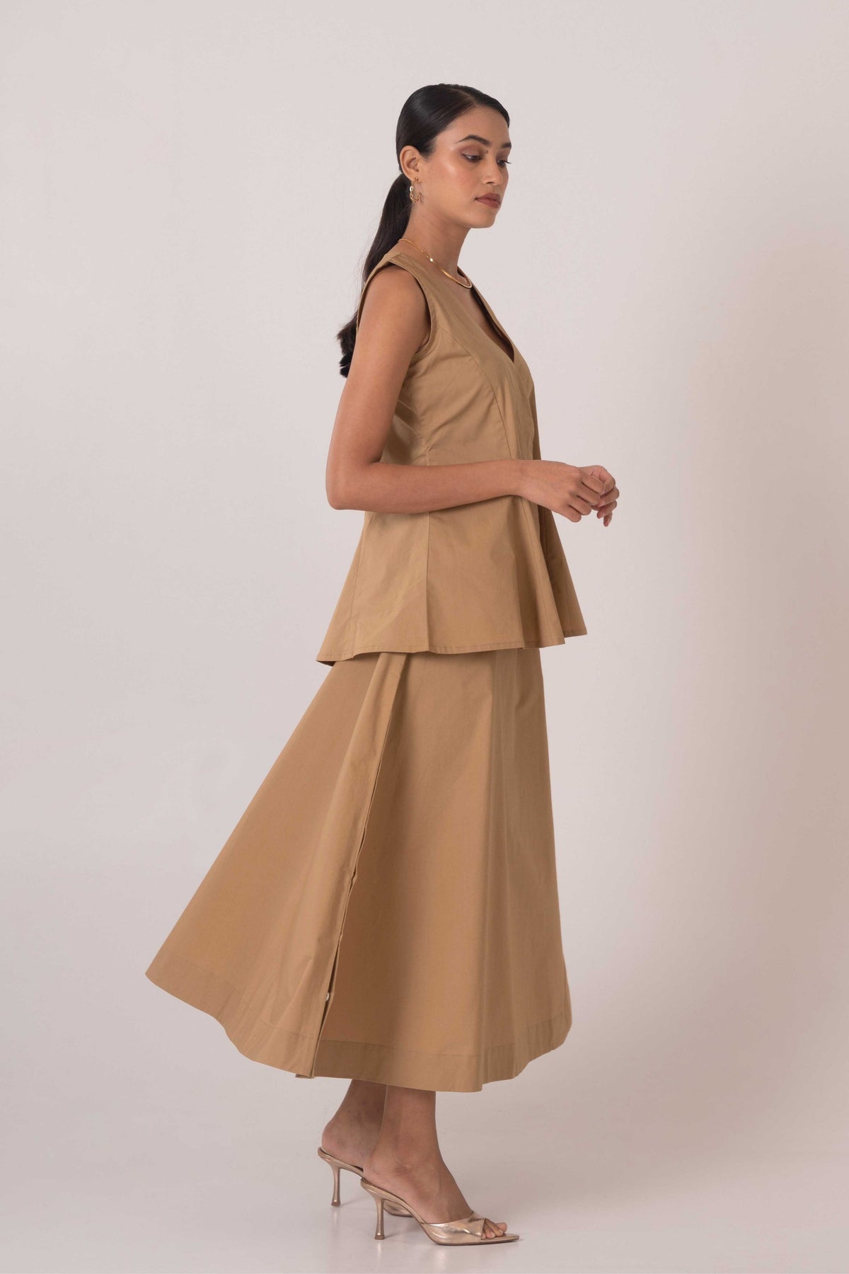 Code Khaki Co-ord Set