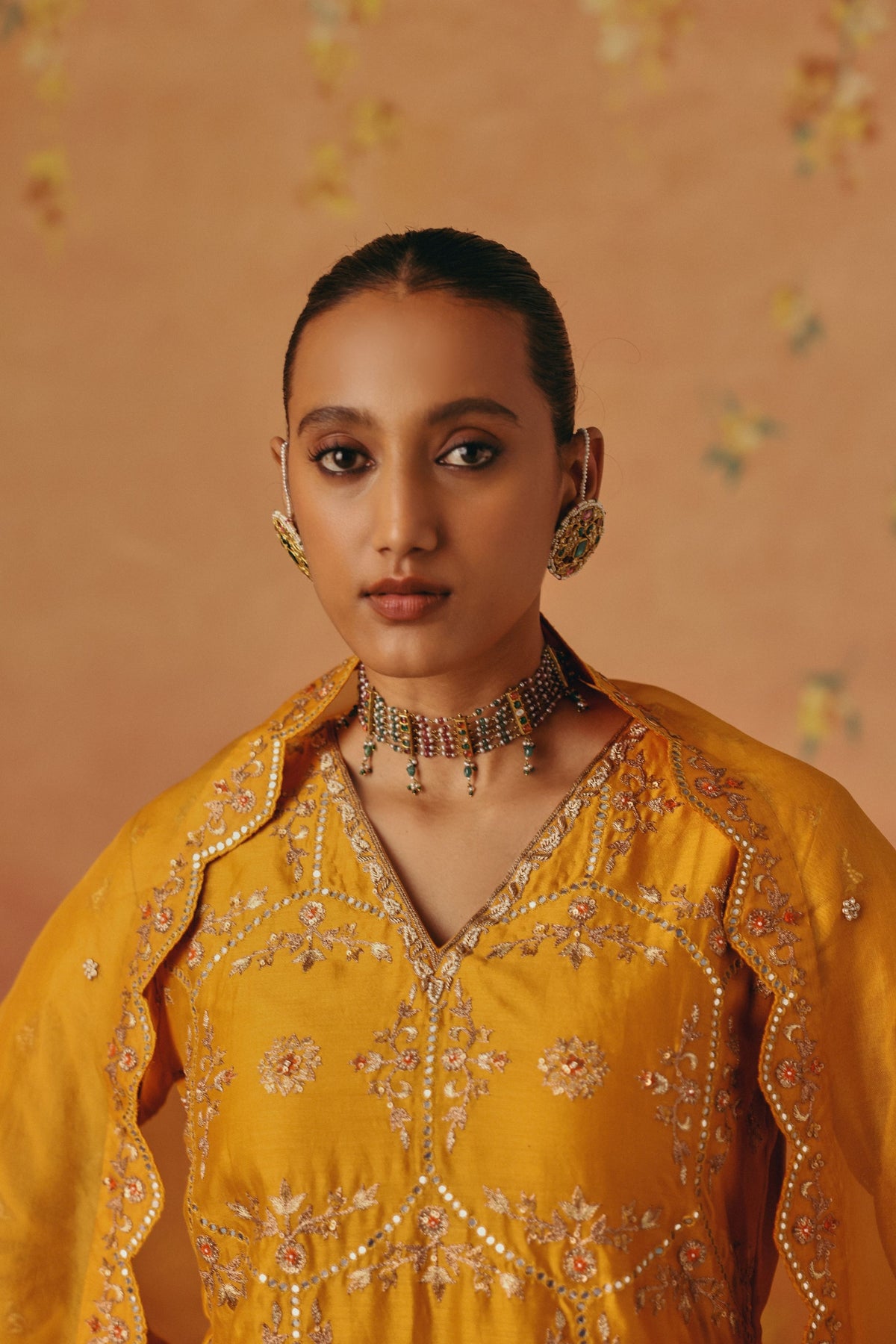 Marigold Sharara Set