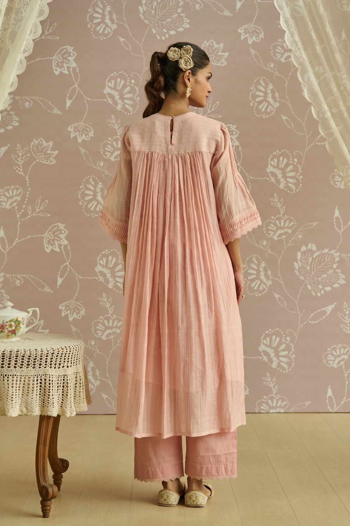 Pink Rosa Tunic Set