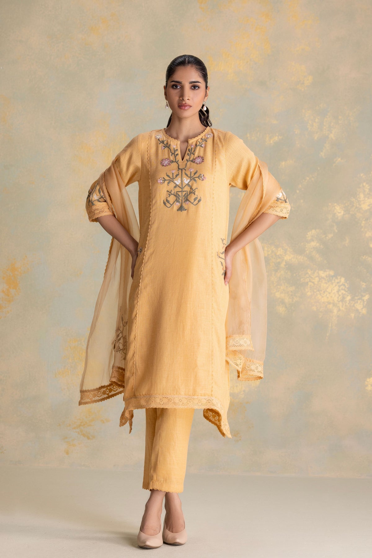 Candlelit Cashew Kurta Set