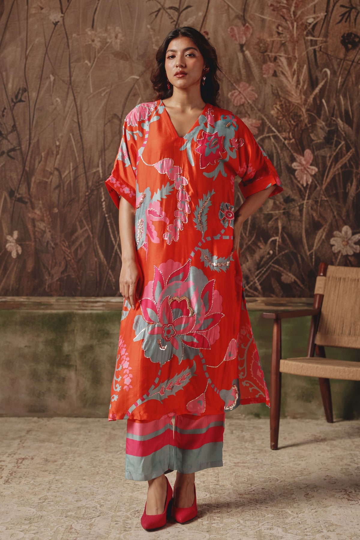 Caravan Ember Kurta Set