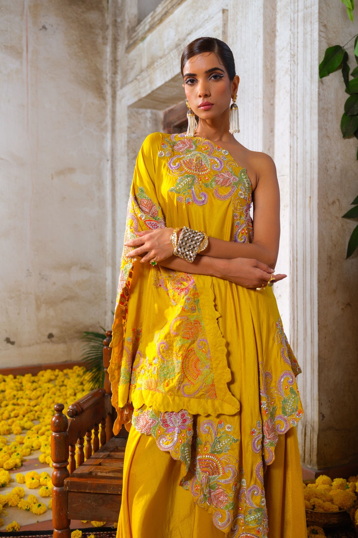 Vina Gendha Kaftan Set