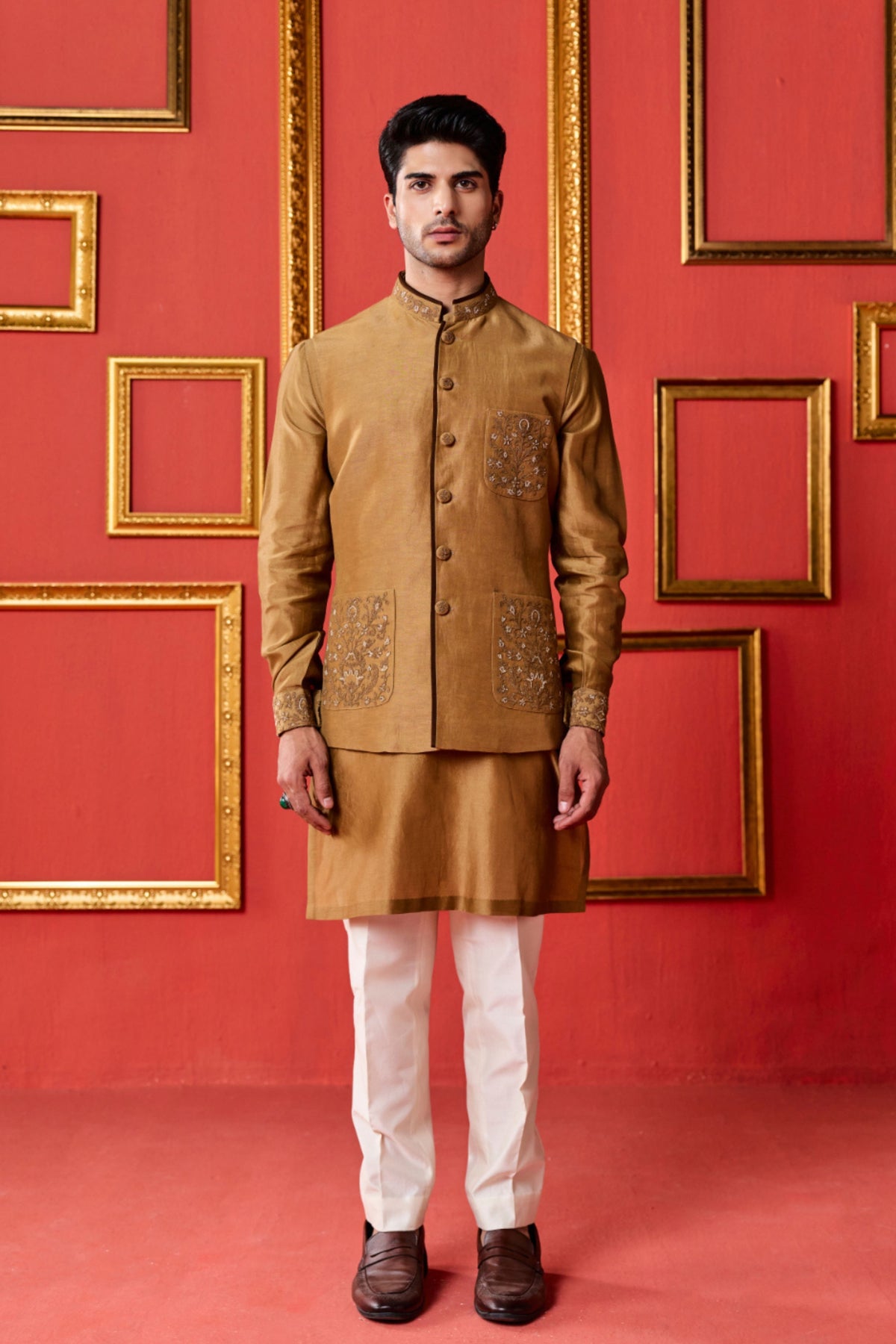 Pranav Nehru Jacket Set