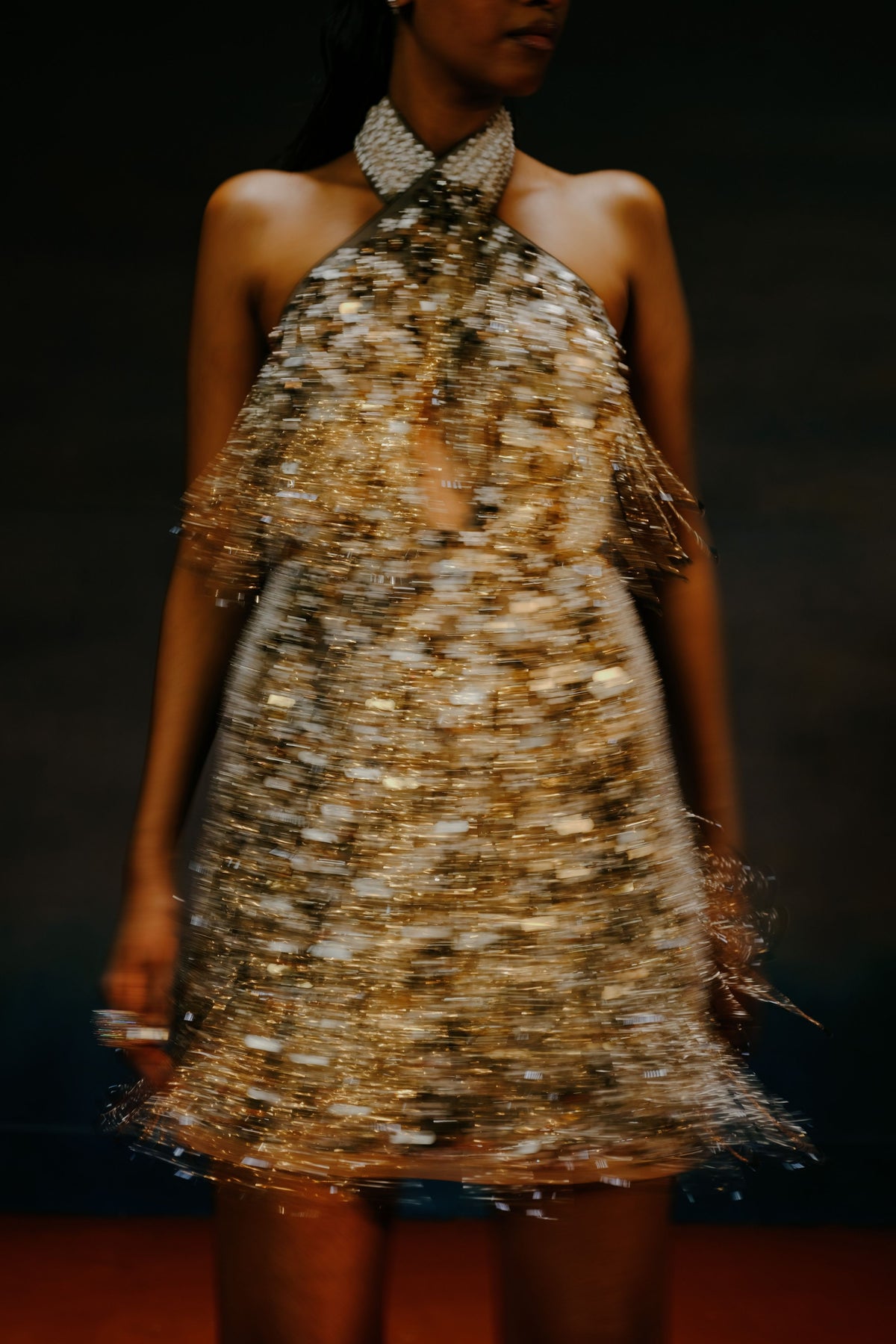 3d Tassled Dress