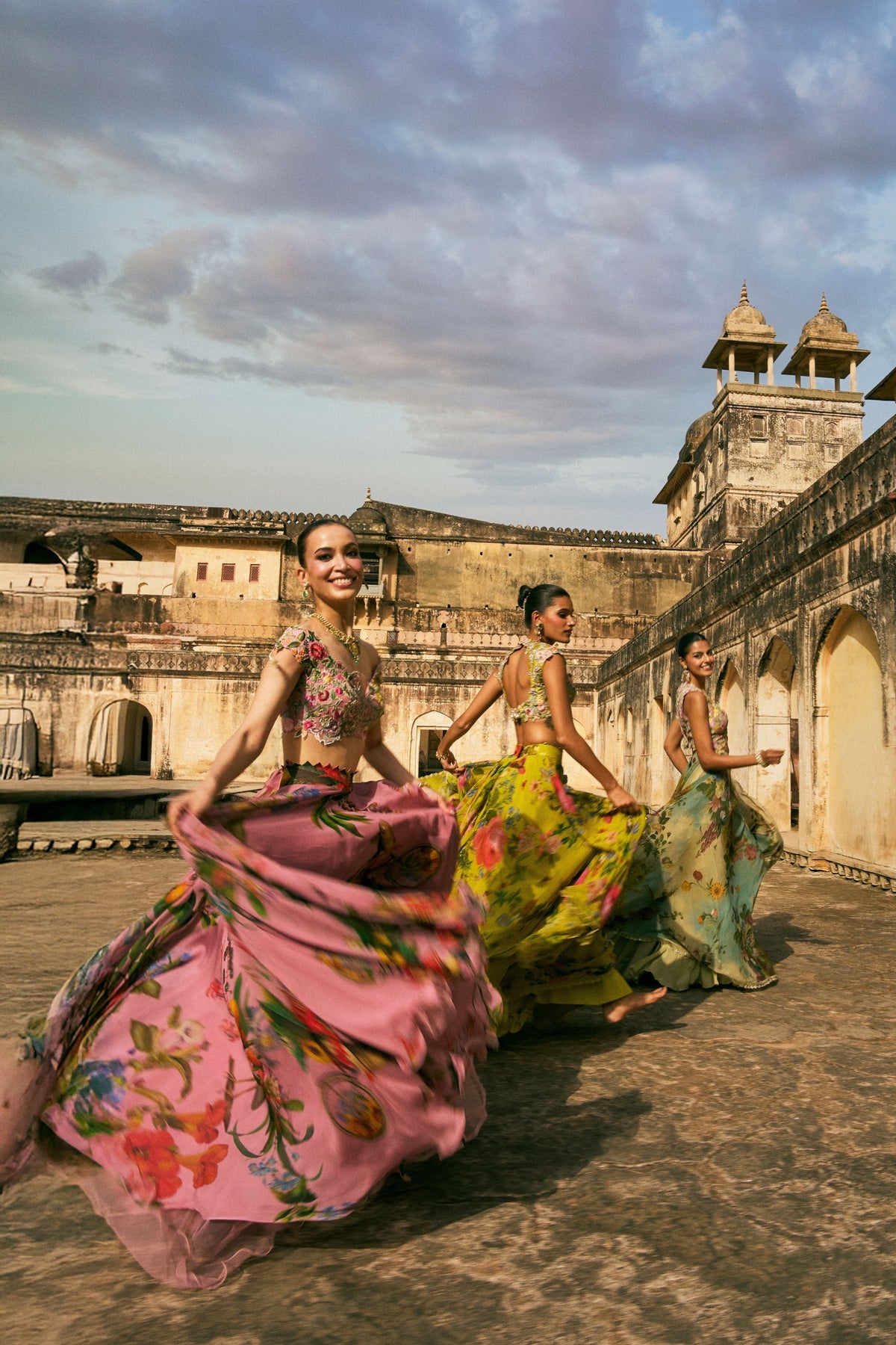 Janhvi Applique Lehenga Set