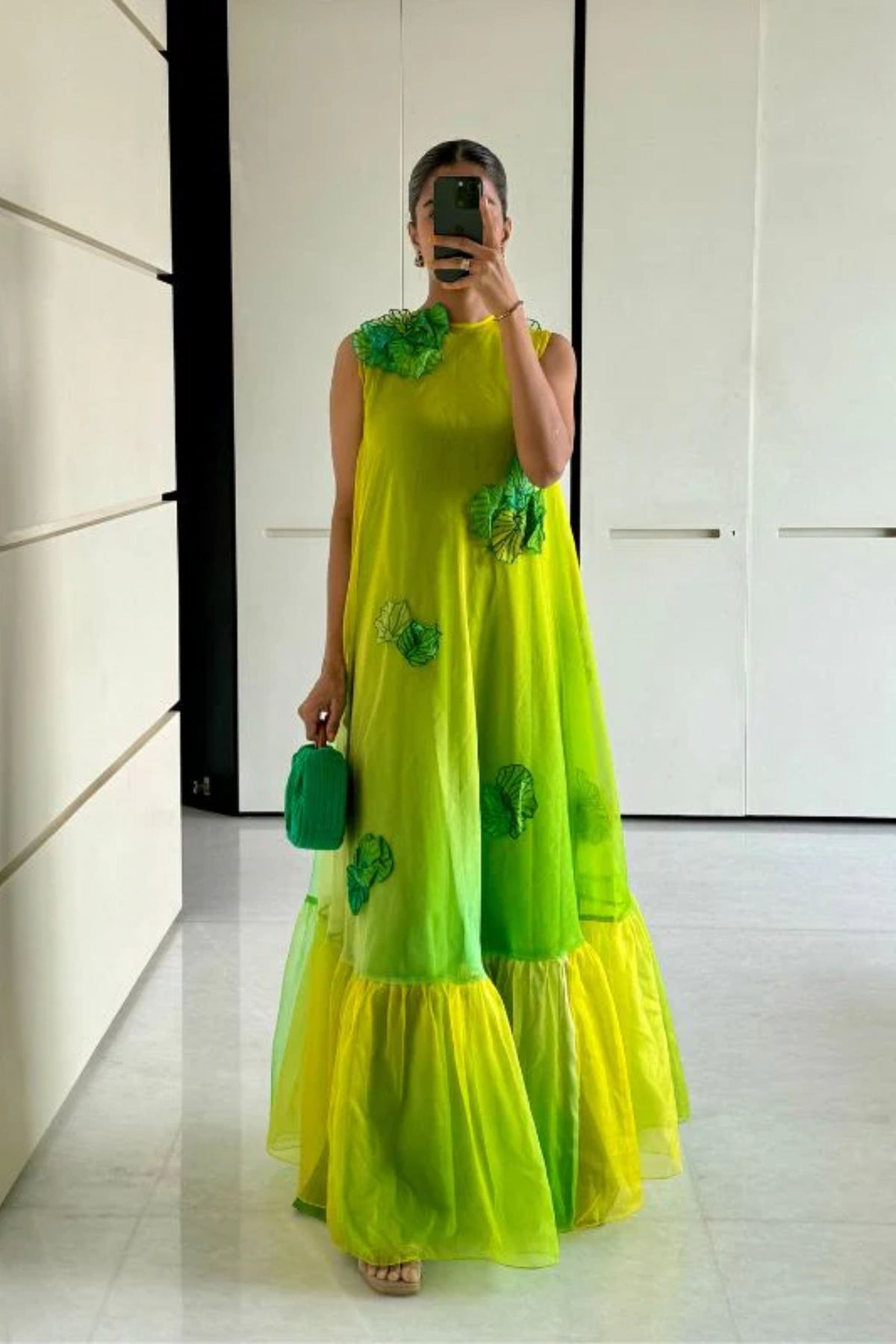 Dia Lime Green Dress