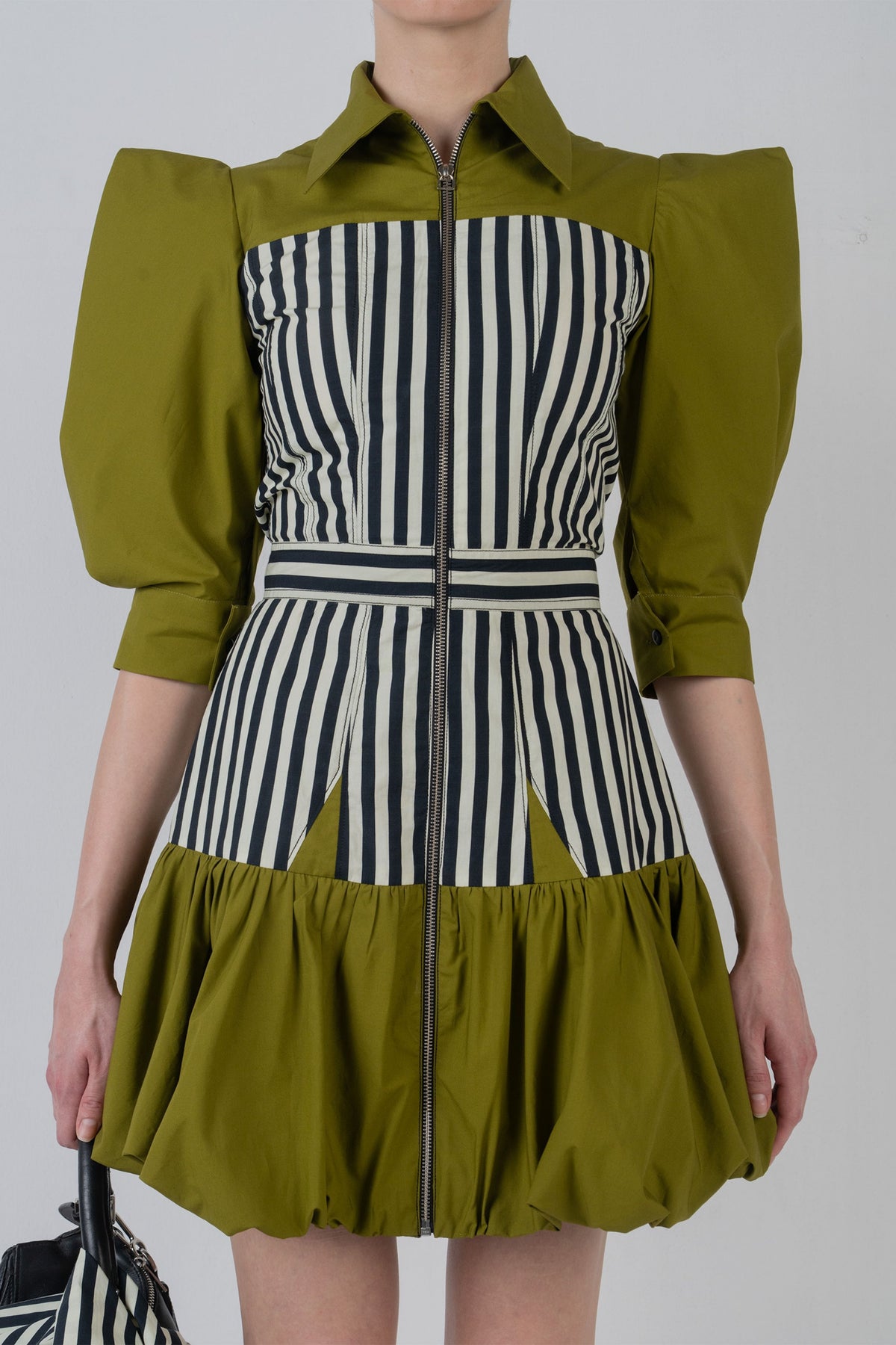 Mer Olive Dress