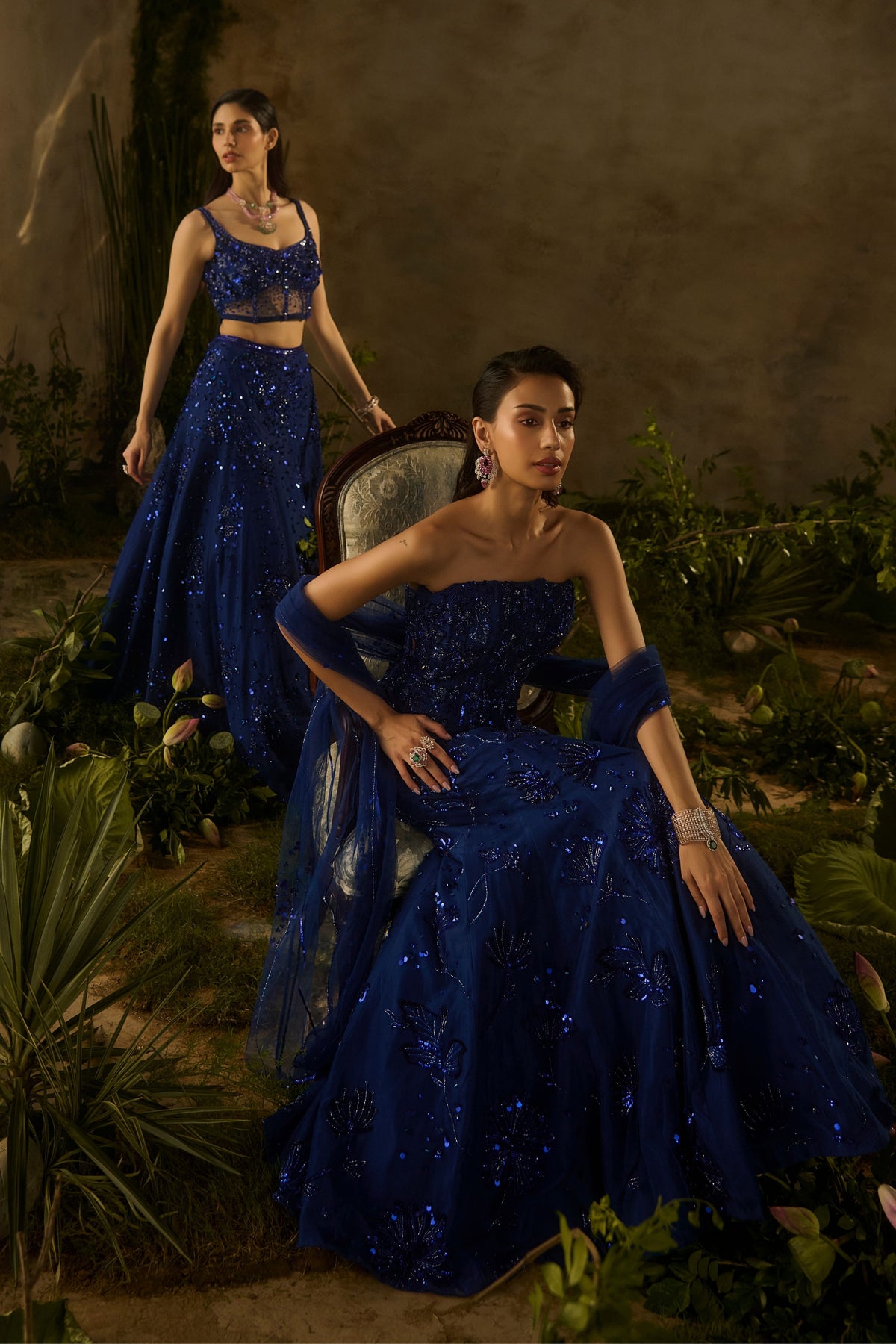 Moonlit Lehenga Set