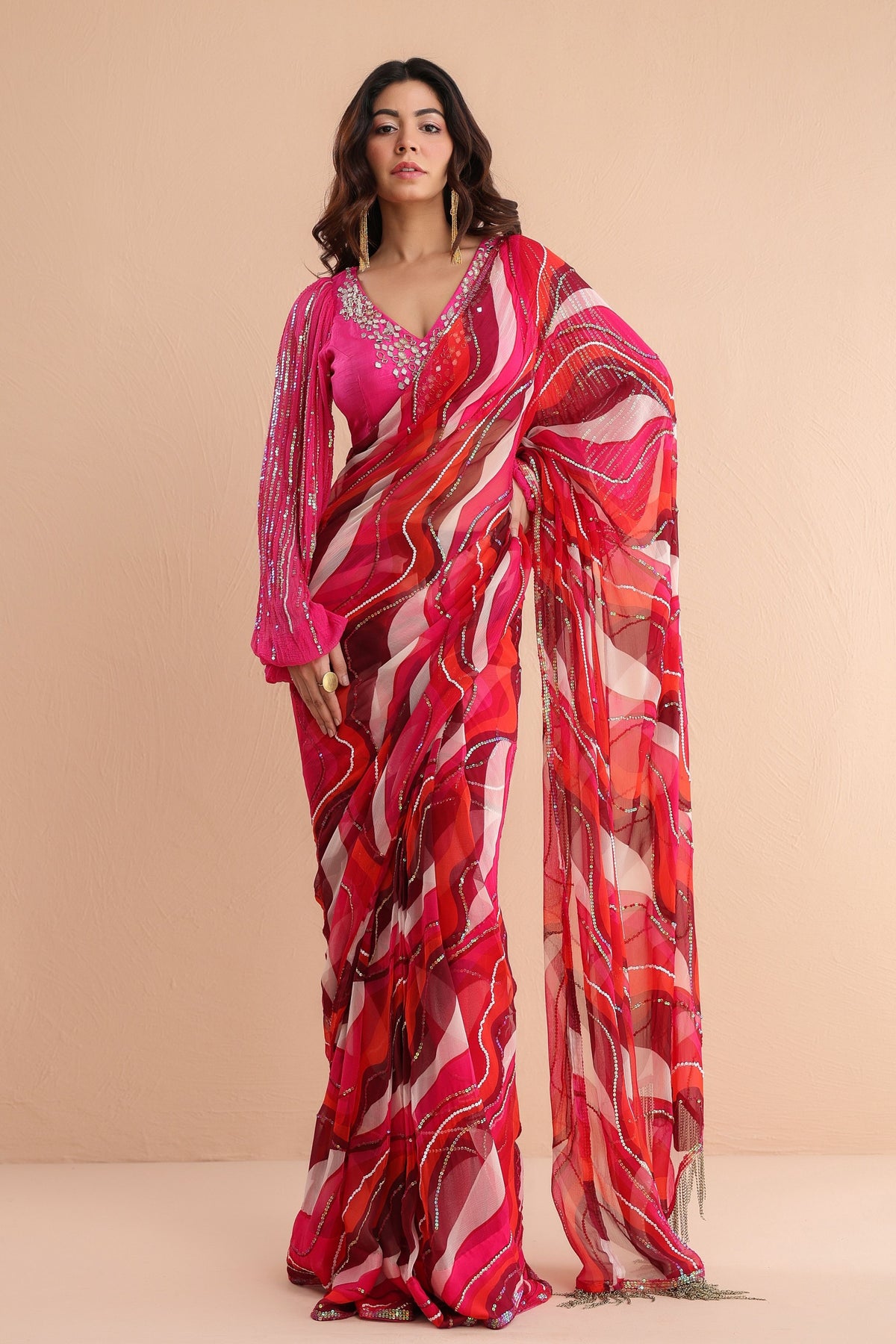 Cosmopolitan Saree Set
