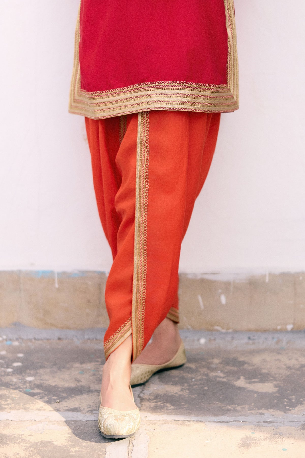 Crimson Tunic Set