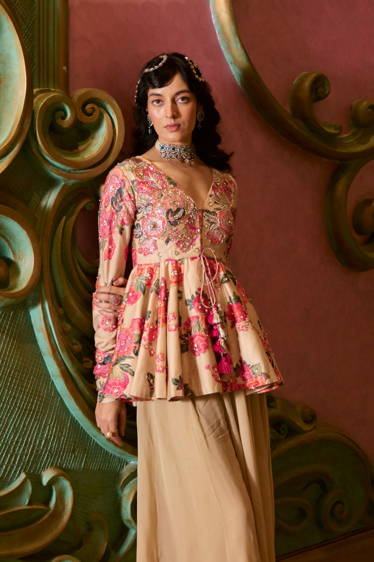Josie Peplum Set