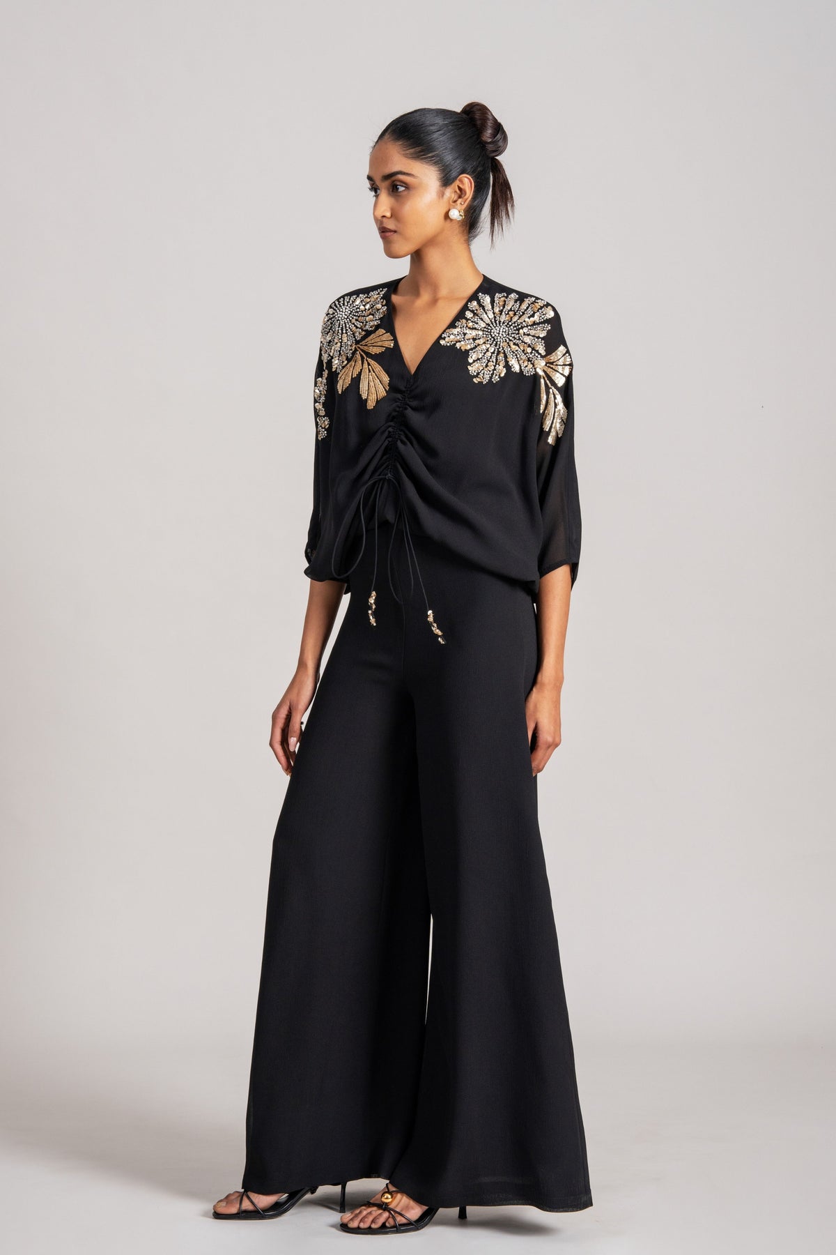 Cosmic Katnis Drawstring Jumpsuit