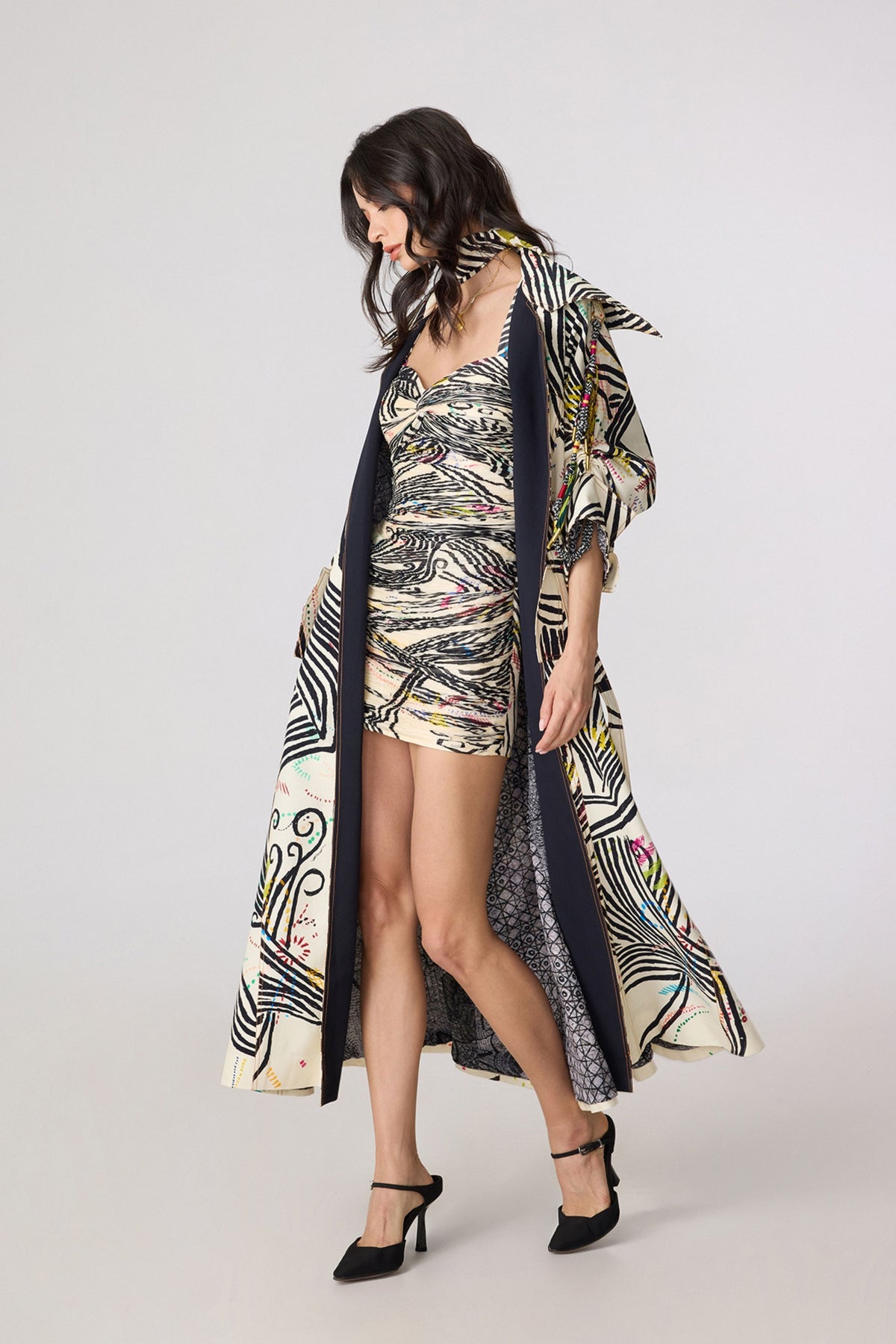 Helena Trench Set