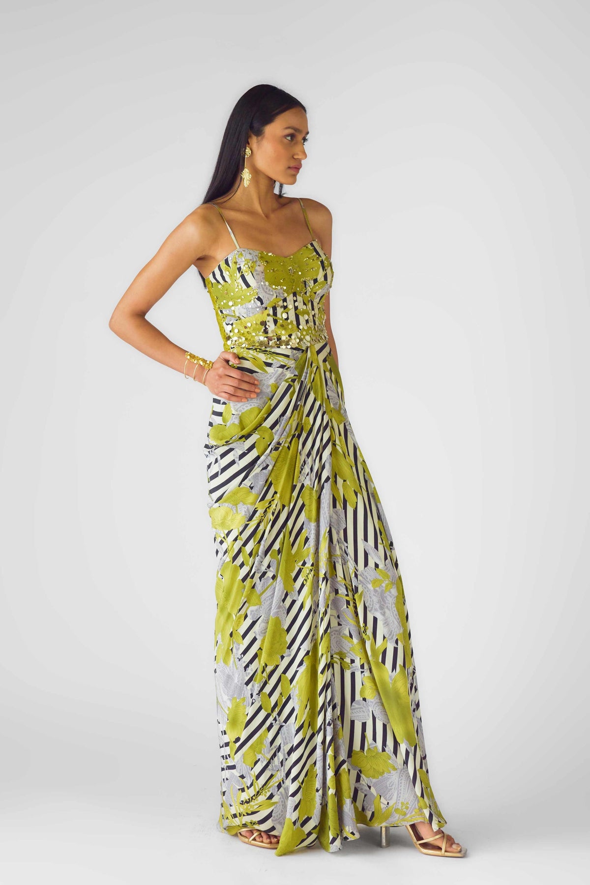 The Neon Sauvage Gown