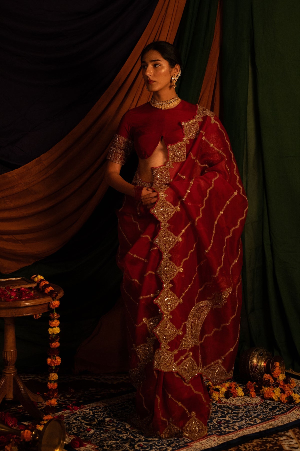 Hiranya Garbha Saree Set