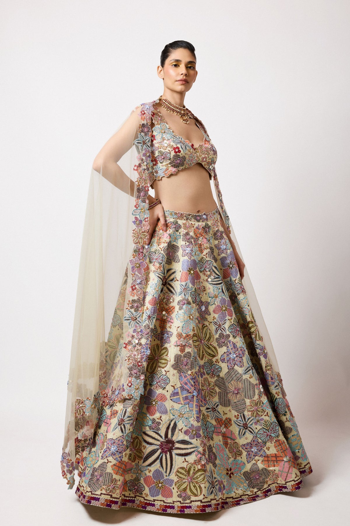 Cyanora Lehenga Set