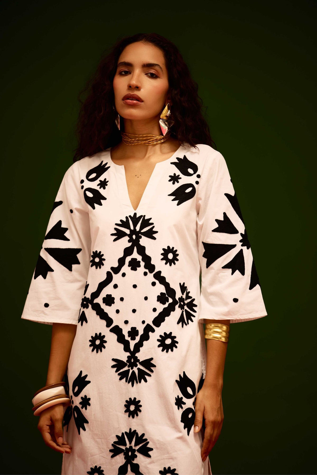 Ivory Sitara Maxi Dress