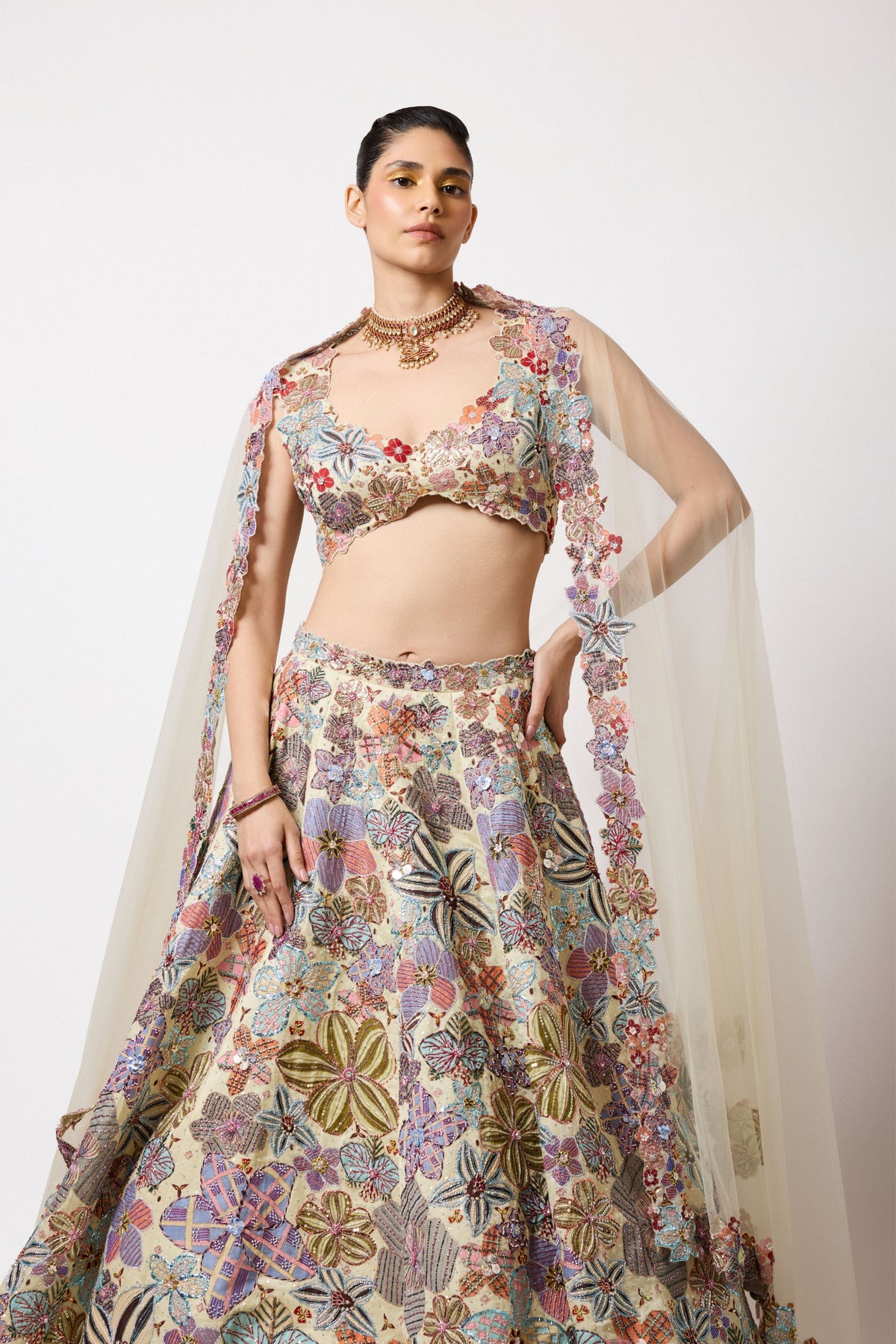 Cyanora Lehenga Set
