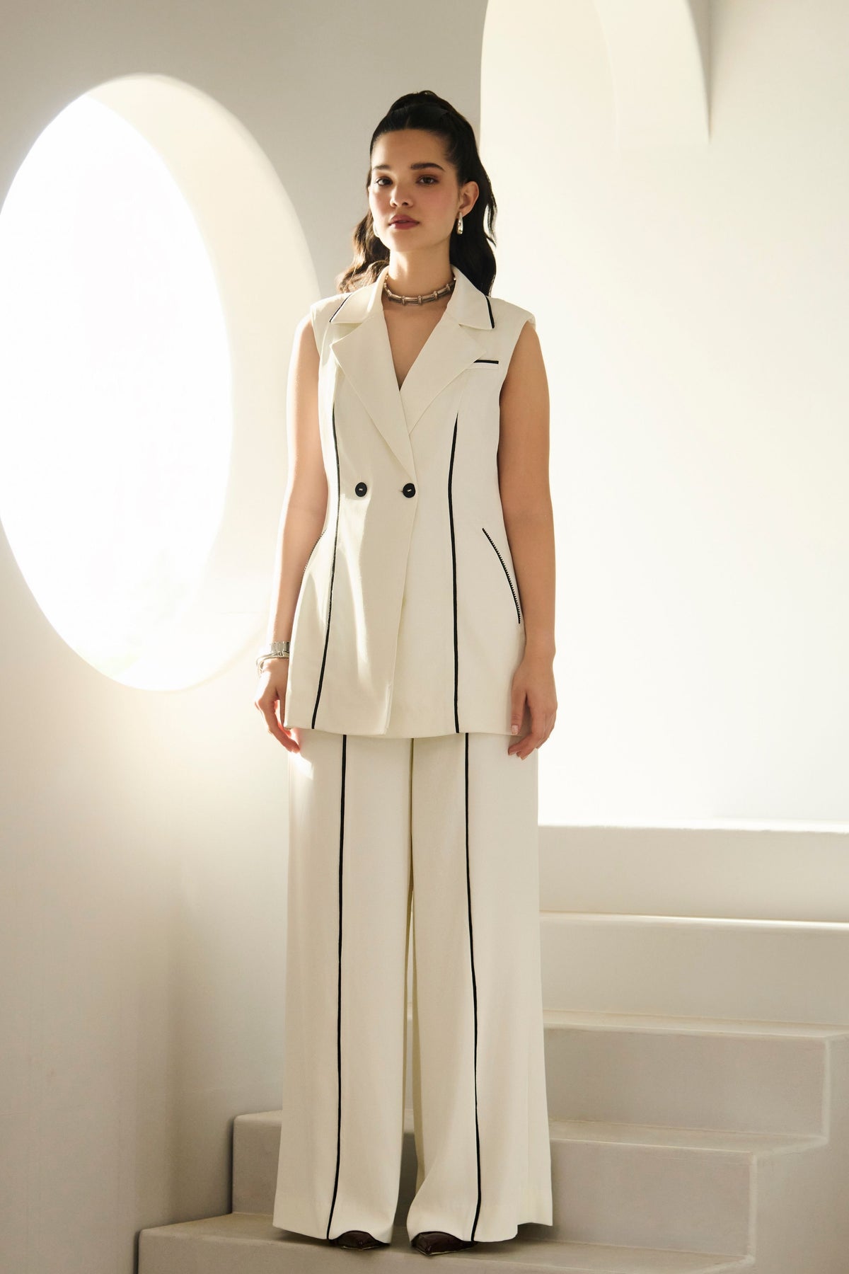Riviera Ivory Co-ord Set