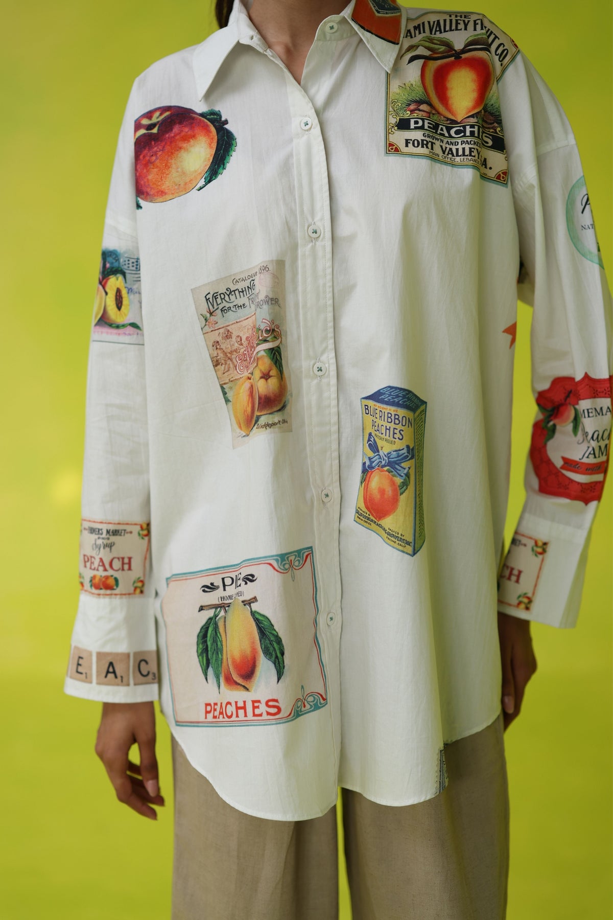 California Peaches  Oversized Shirt