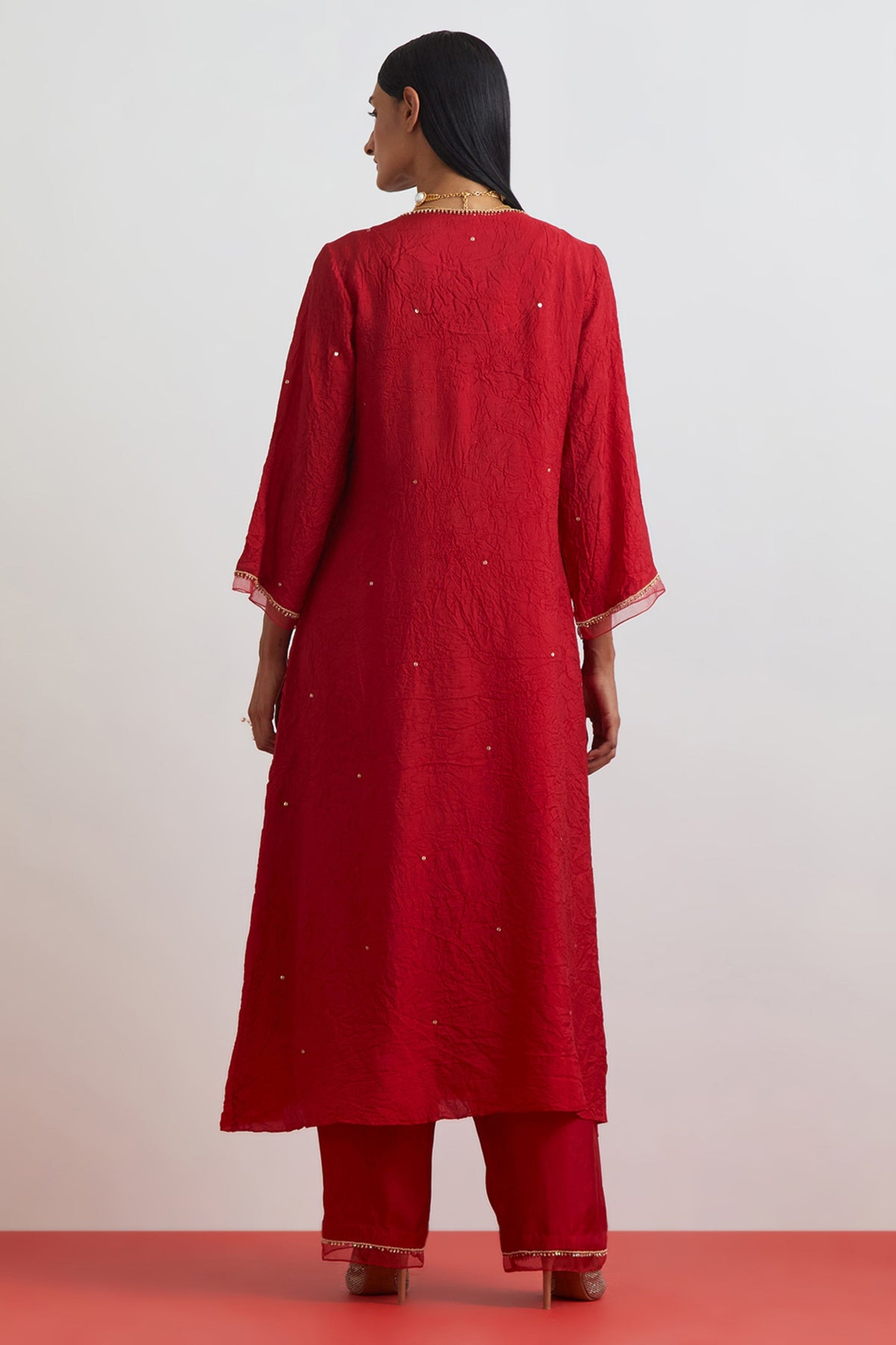 Ruby Luxe Kurta Set