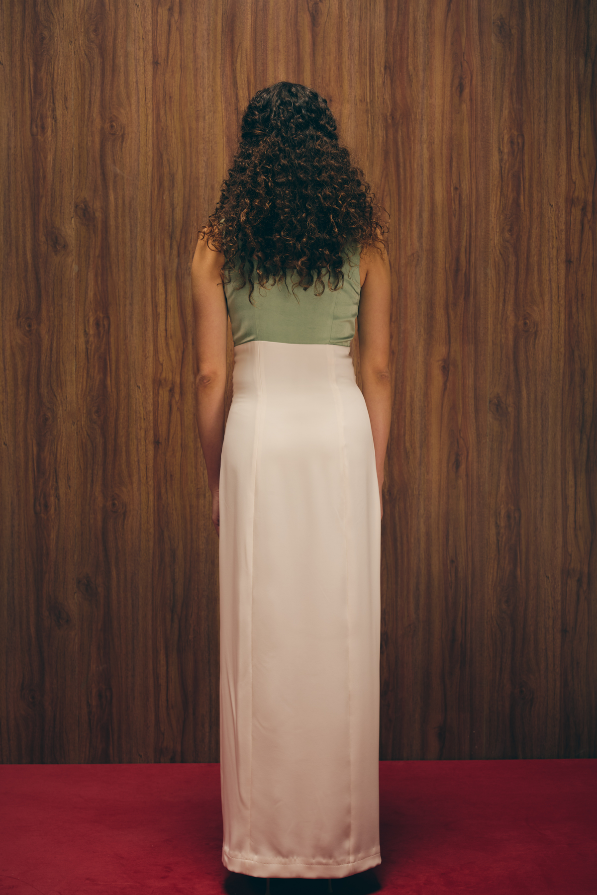 Sage Silken Gown